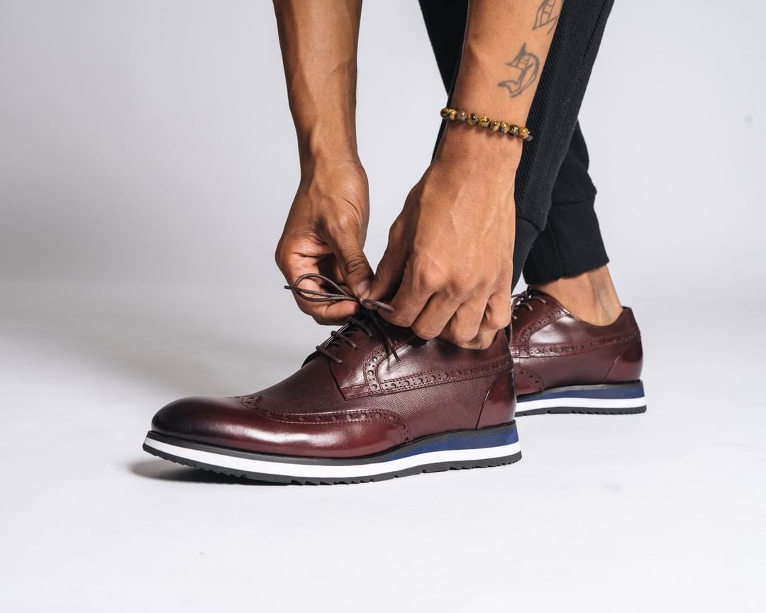 dress barn brown pants Brown Archer Slim Fit Suit Pants main image 1