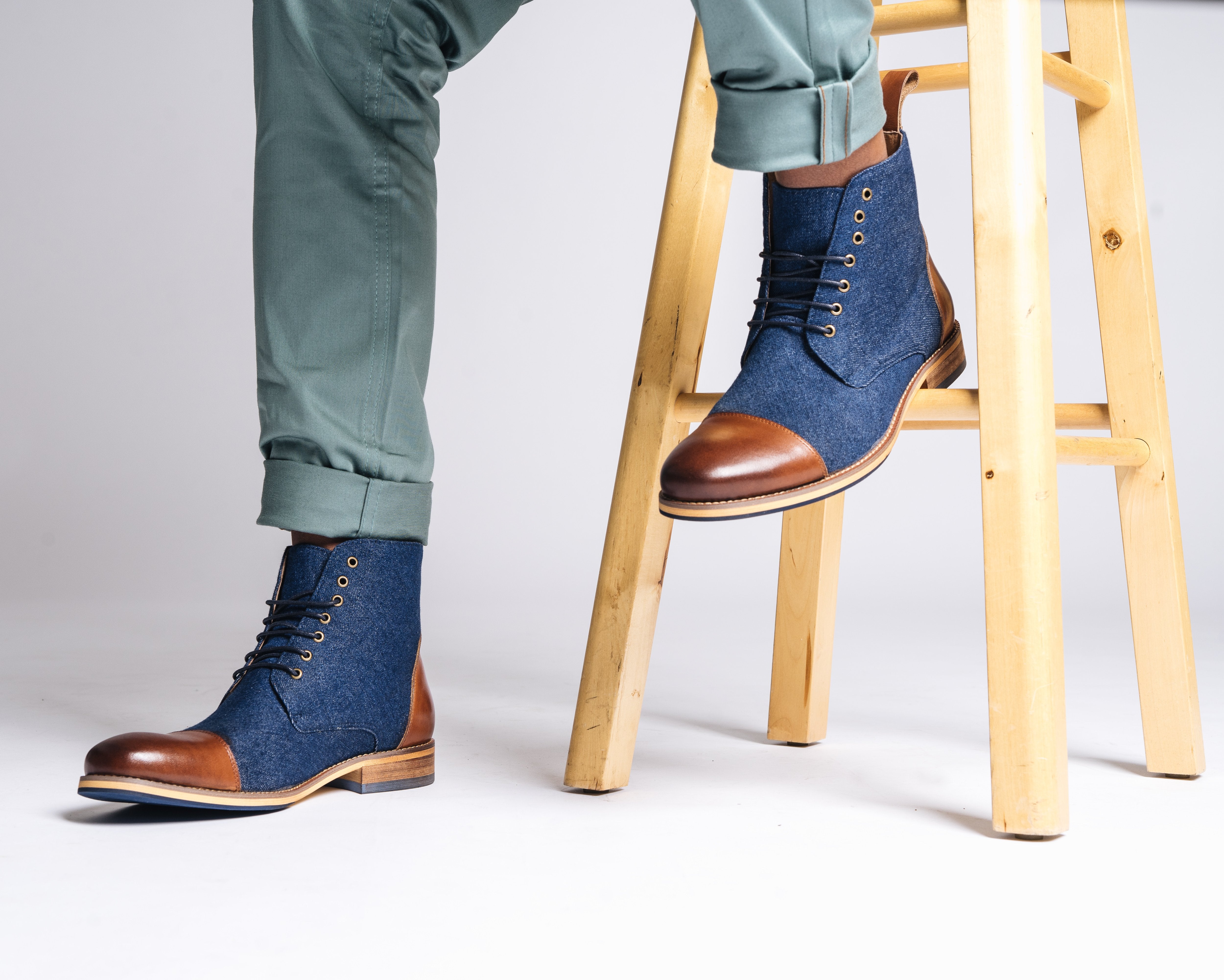 The Best Summer Boots for Men: the Jake Denim Boot - Marc Nolan