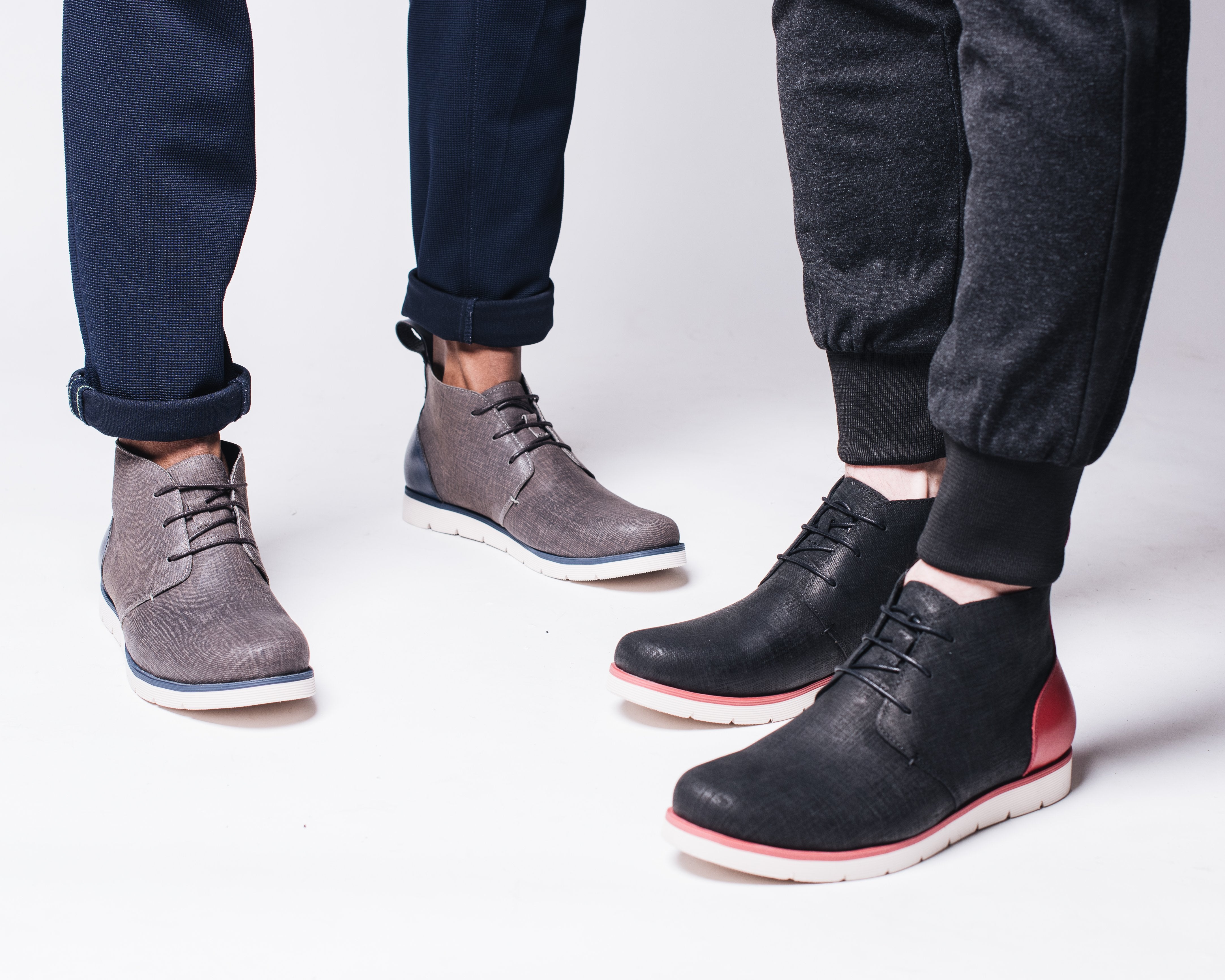 Marc Nolan releases men’s shoe collection for spring featuring men’s wool sneakers and chukka boots.