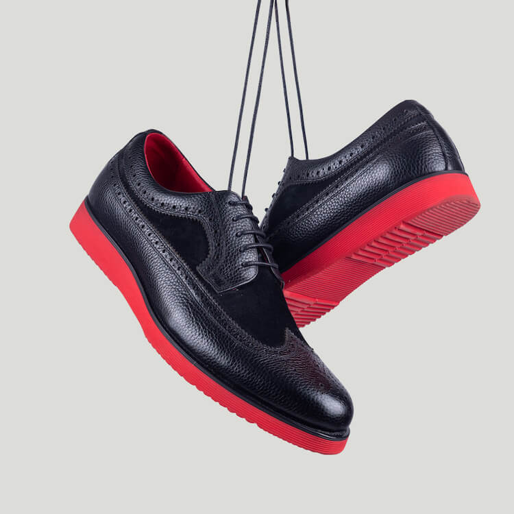 strapless open back dress Rosso Nuov -Affordable Red bottom sole Leather Oxford dress shoes   AshourShoes