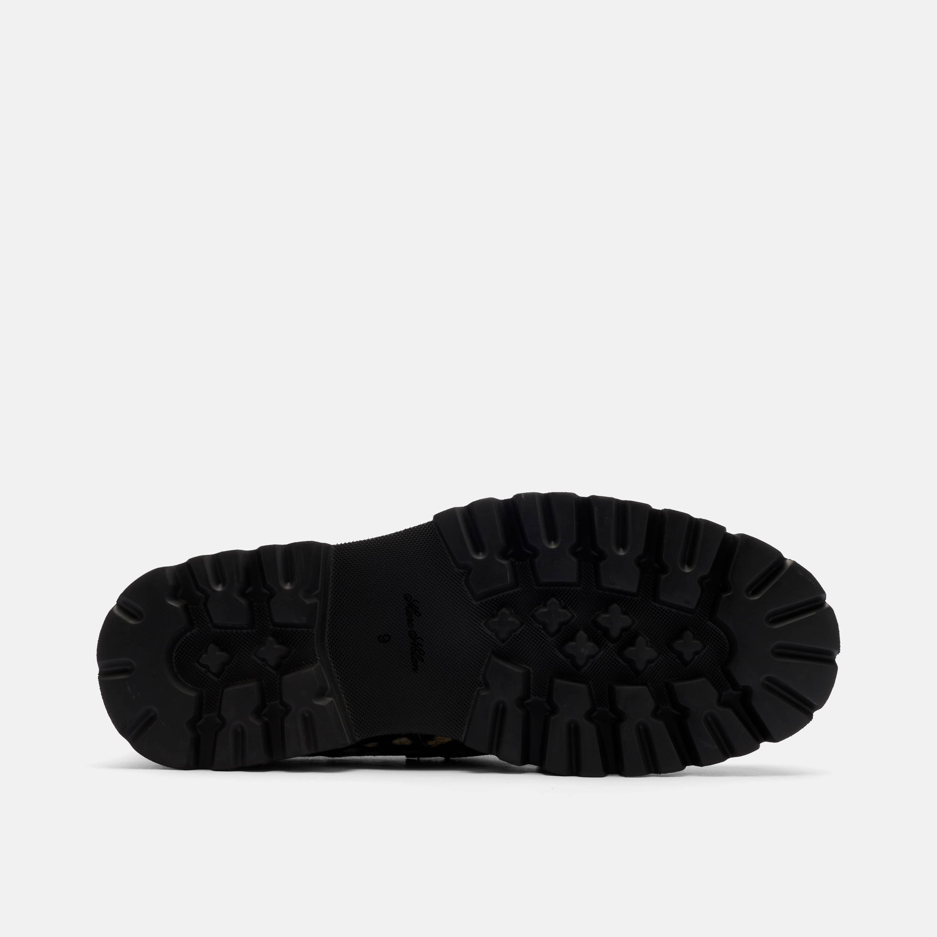 Blake Midnight Black Pony Hair Lug Bit Loafers