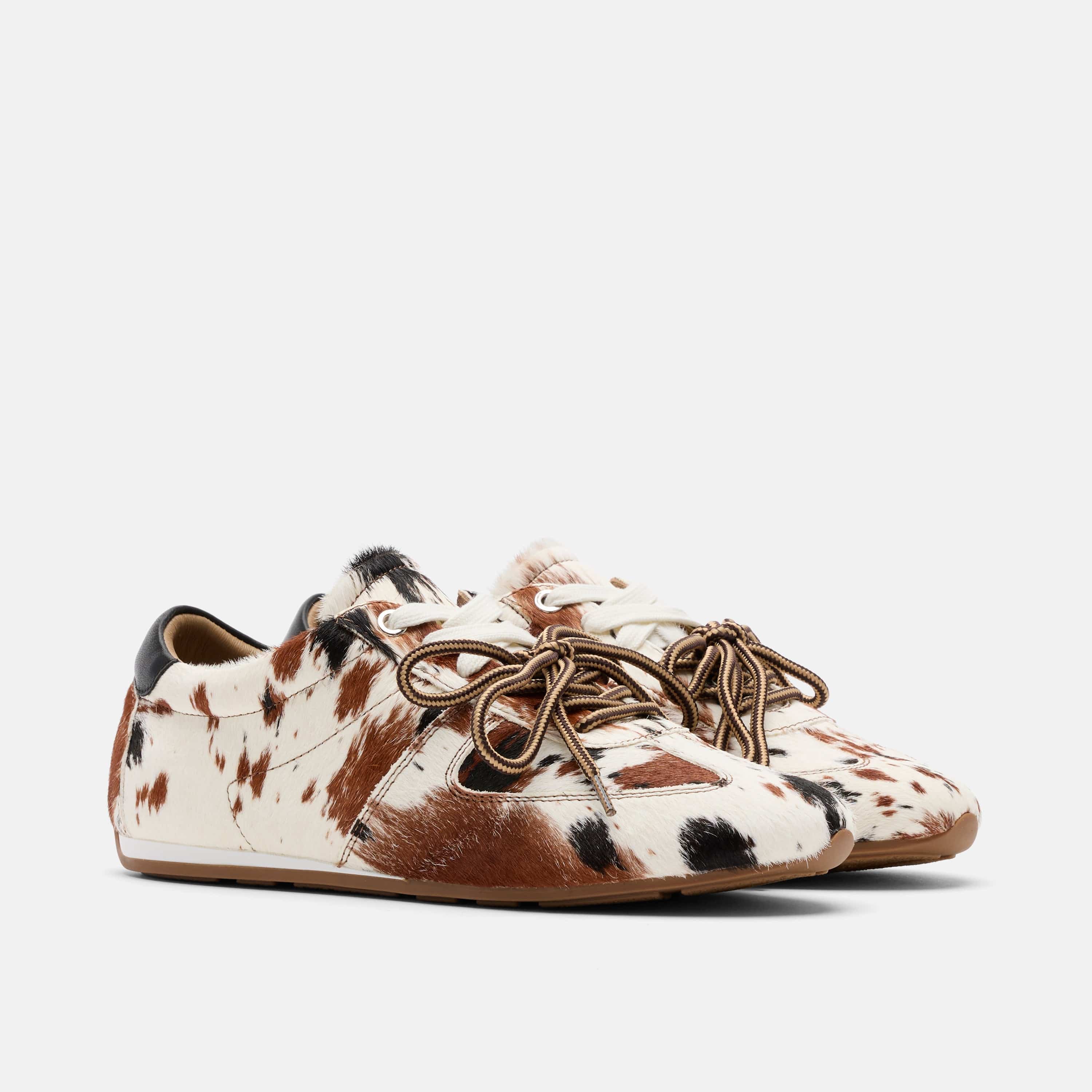 Colette Dark Horse Pony Hair Sneakers