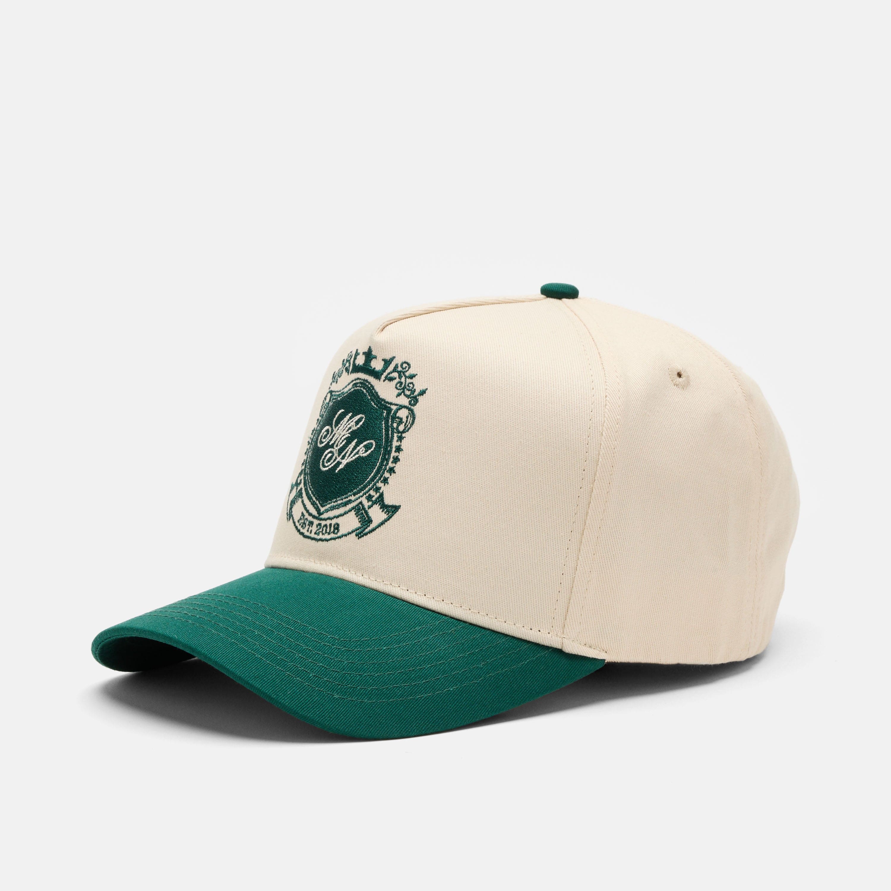 Marc Nolan Crest Logo Hat - Cream