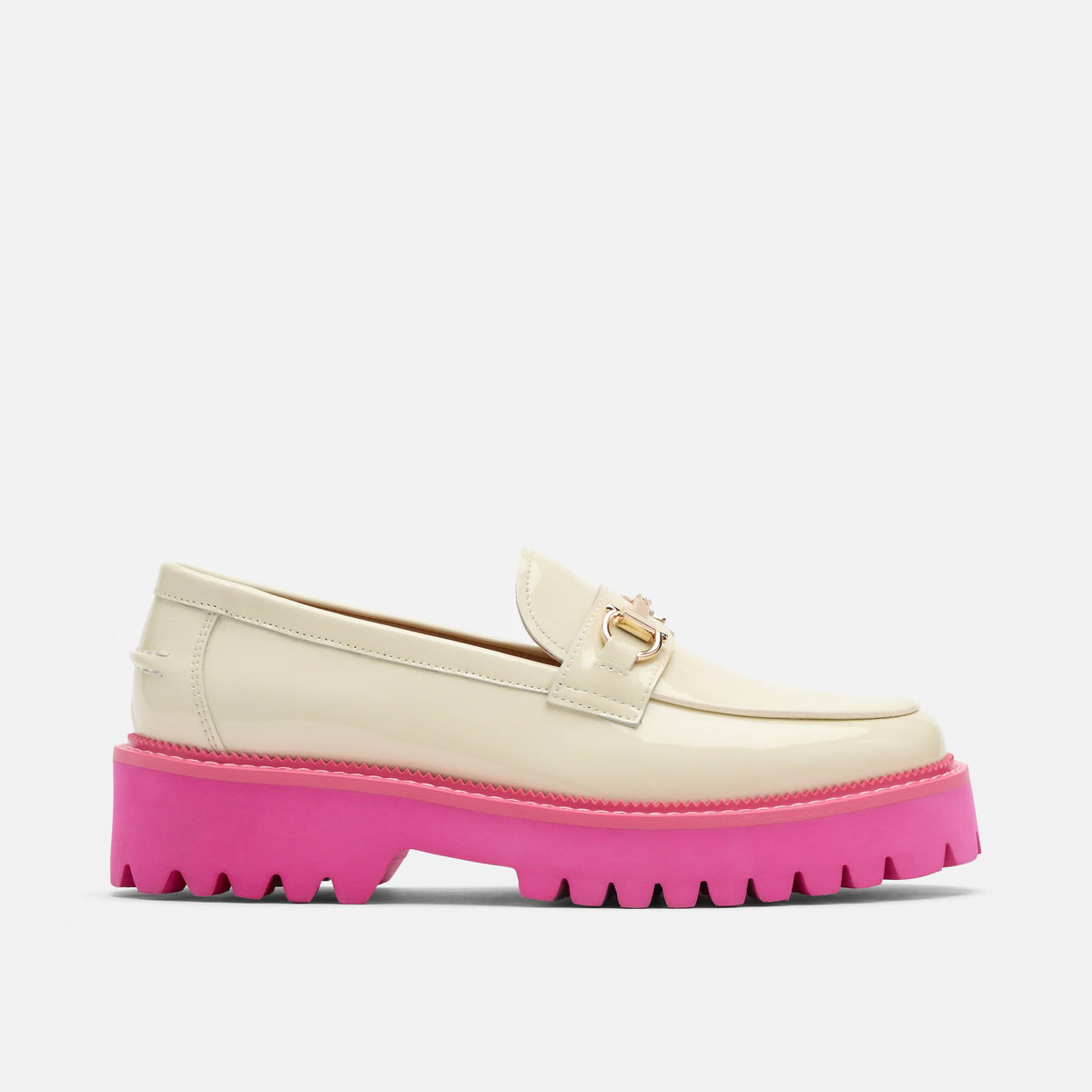 Saint Laurent Light Pink Leather Loafers Saint Laurent Calfskin Nano Sac De Jour Pale Pink 381355  main image 3