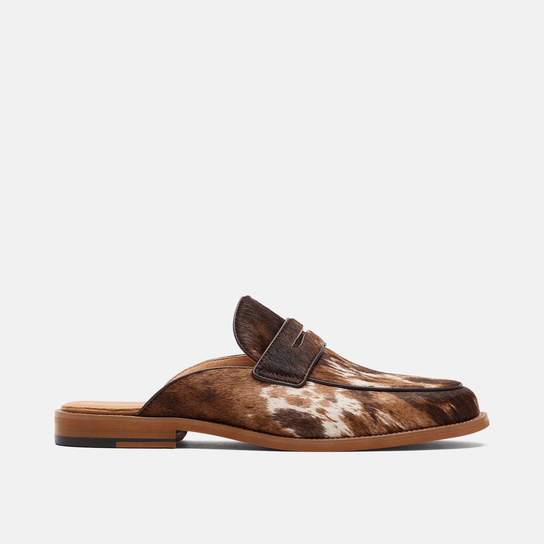 Del Mar Dark Horse Loafer Mules