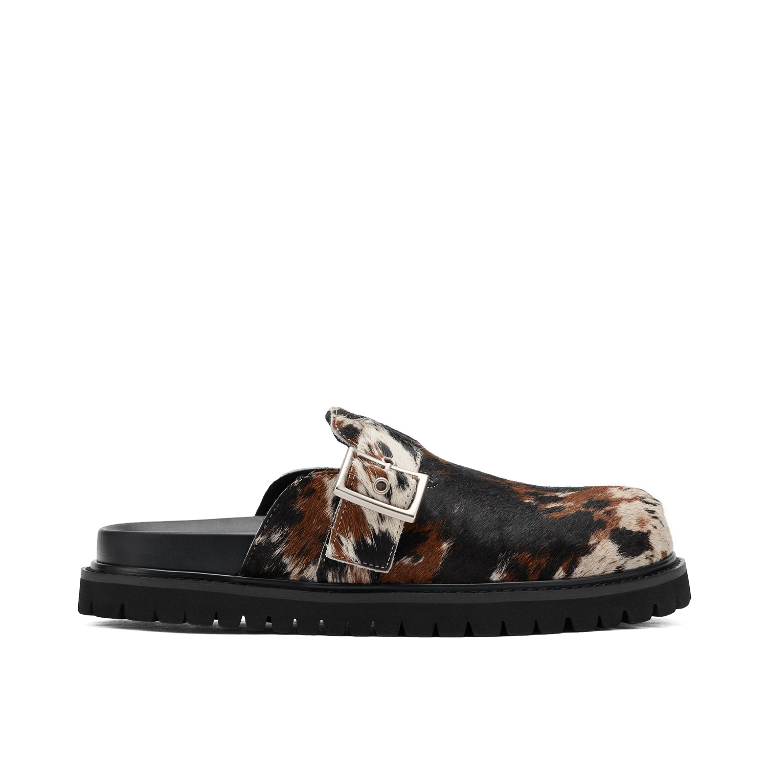Shiloh Dark Horse Loafer Mules