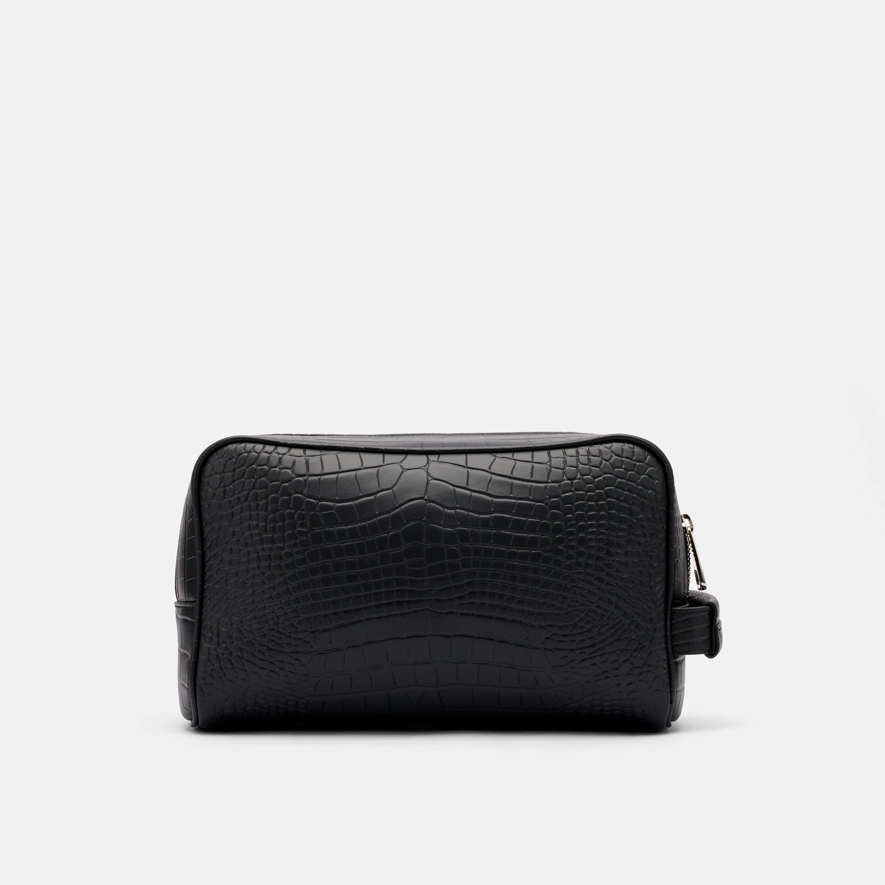 Marc Nolan Dopp Kit - Black Crocskin