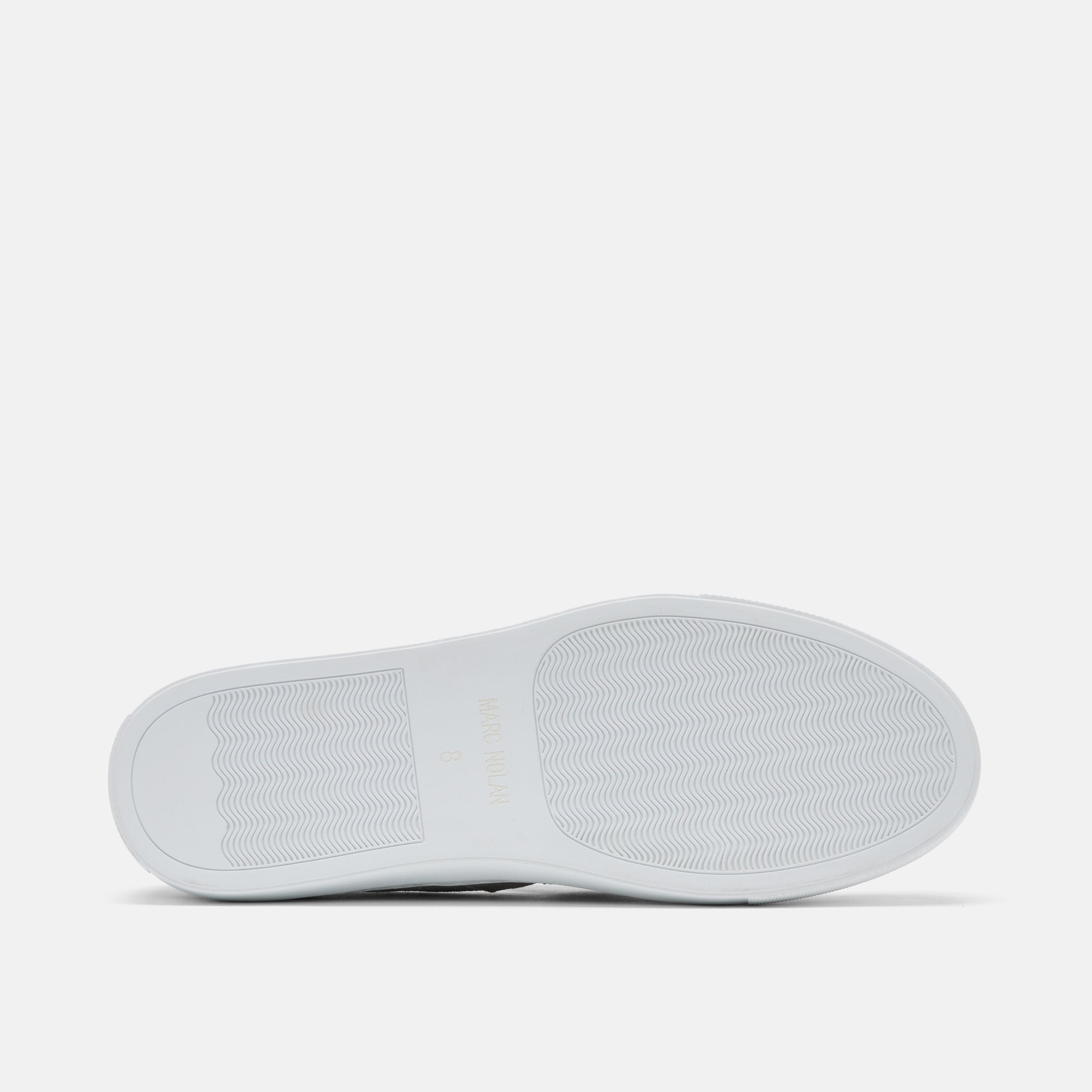 Boardwalk Light Grey Suede Horse-Bit Sneakers