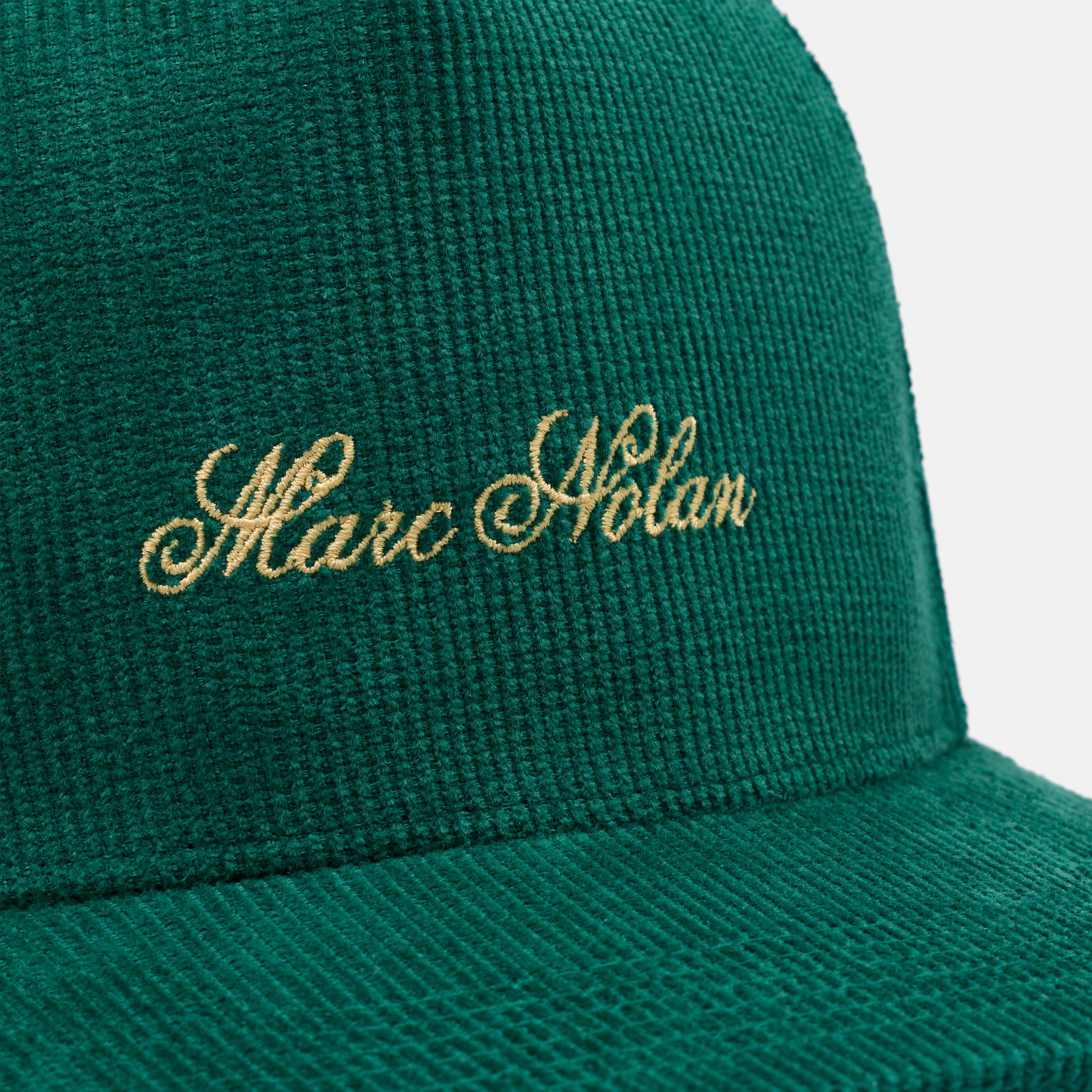 Marc Nolan Corduroy Logo Hat - Green