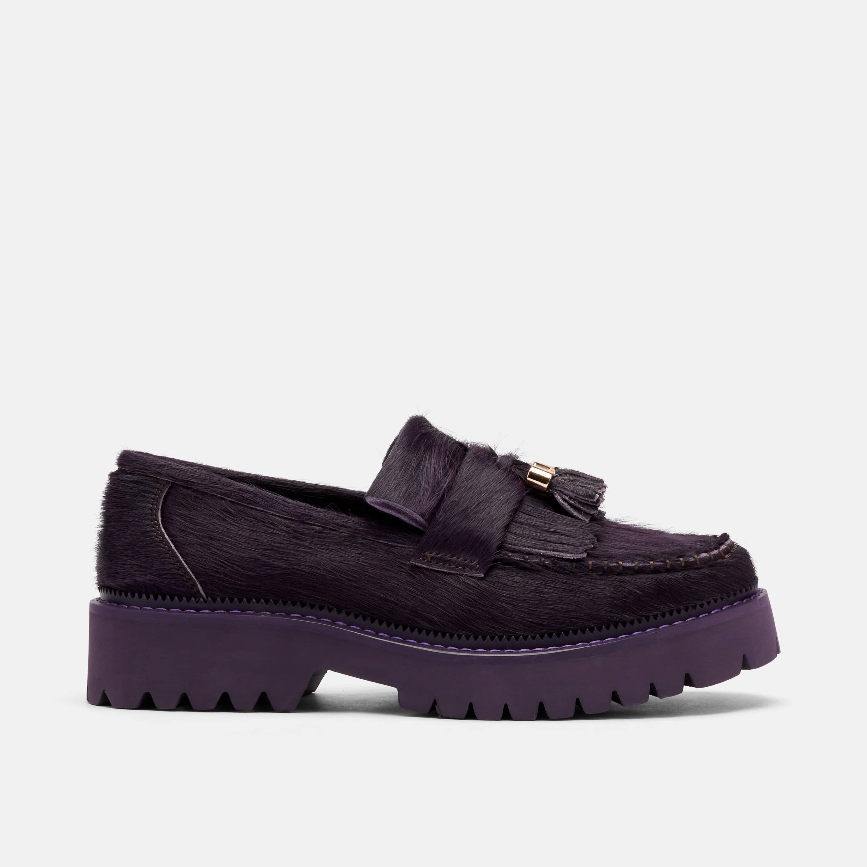Iris by TheARTI$T Lug Tassel Loafers (Women's)