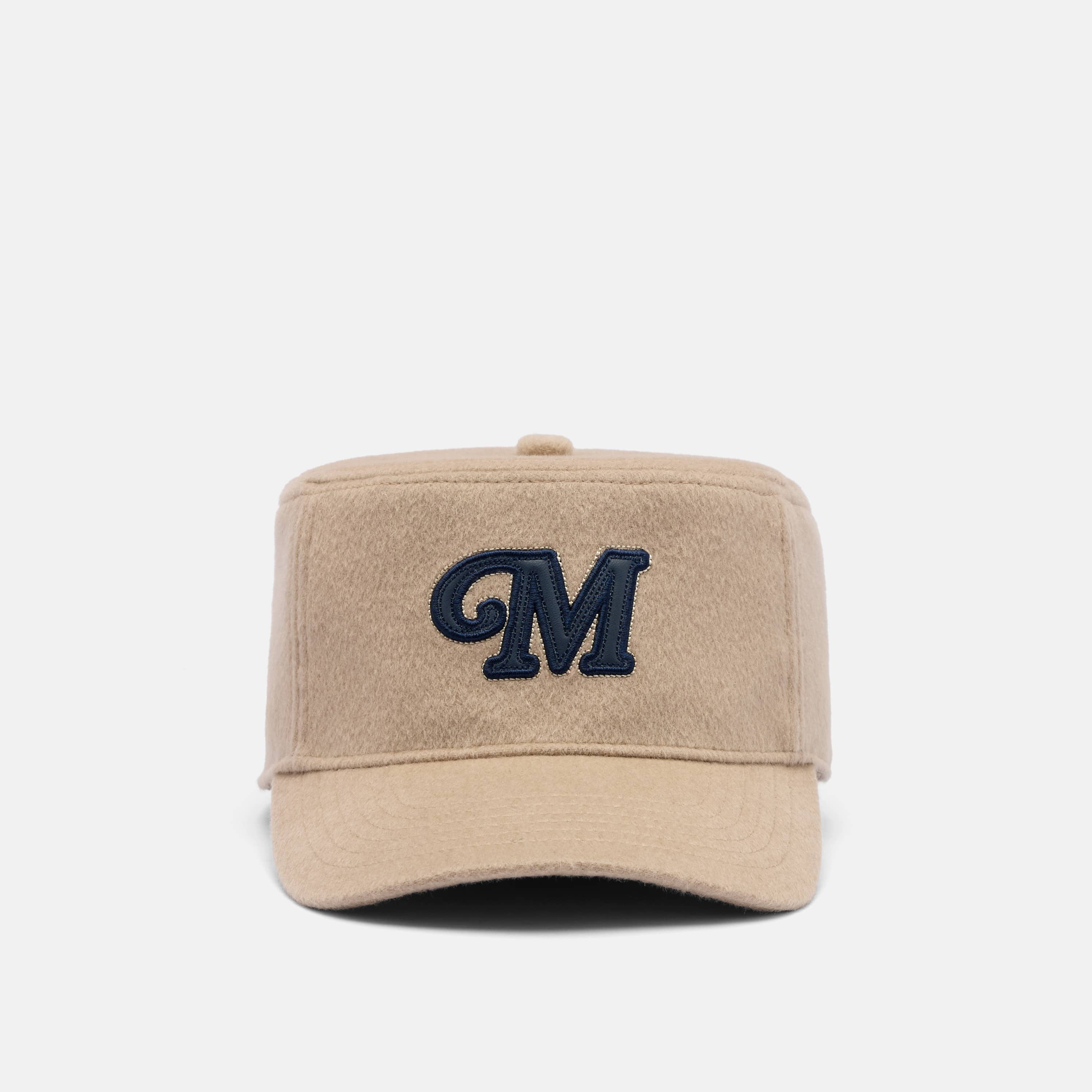 Marc Nolan M Logo Hat - Beige/Navy