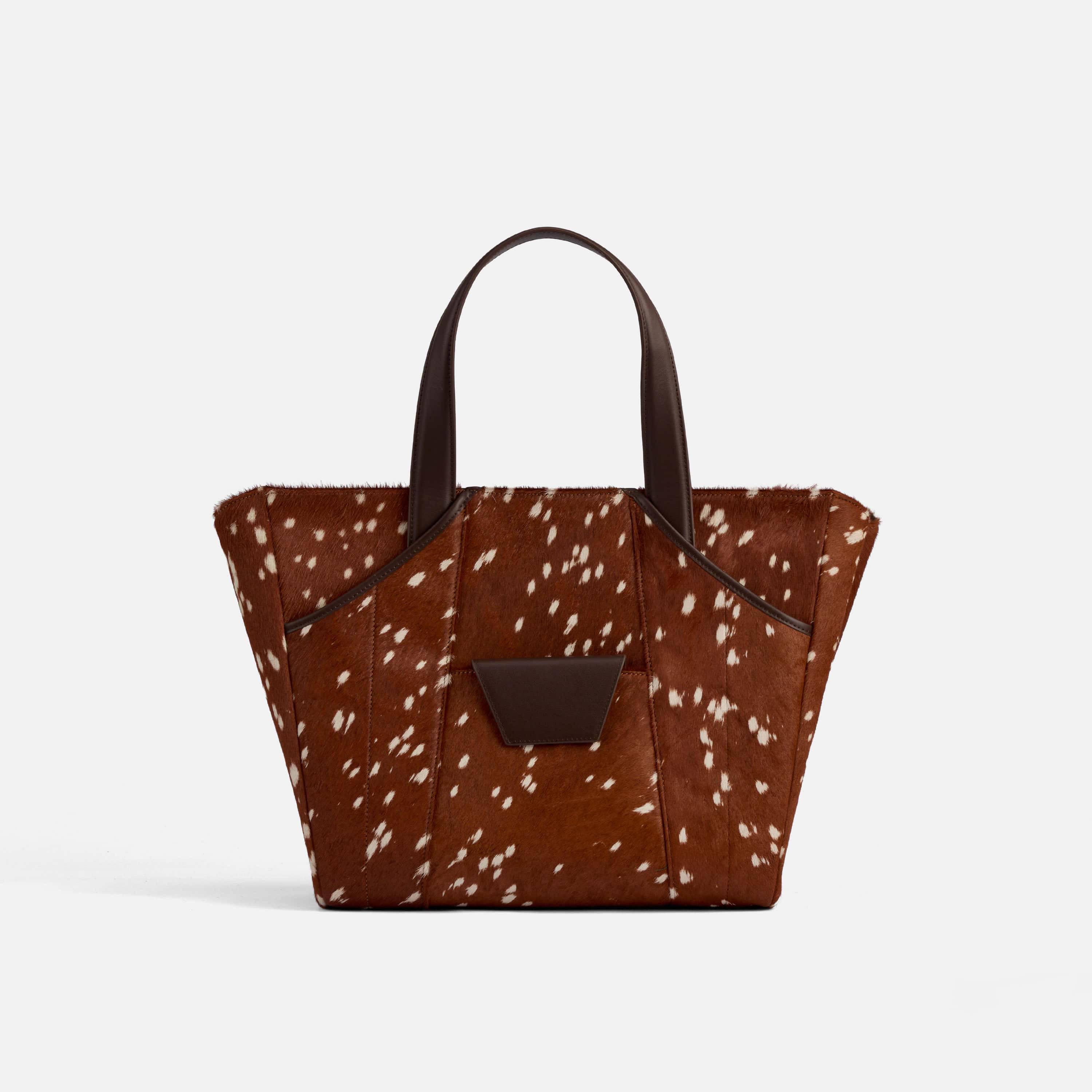 Marissa Structured Tote - Fawn Cowhide