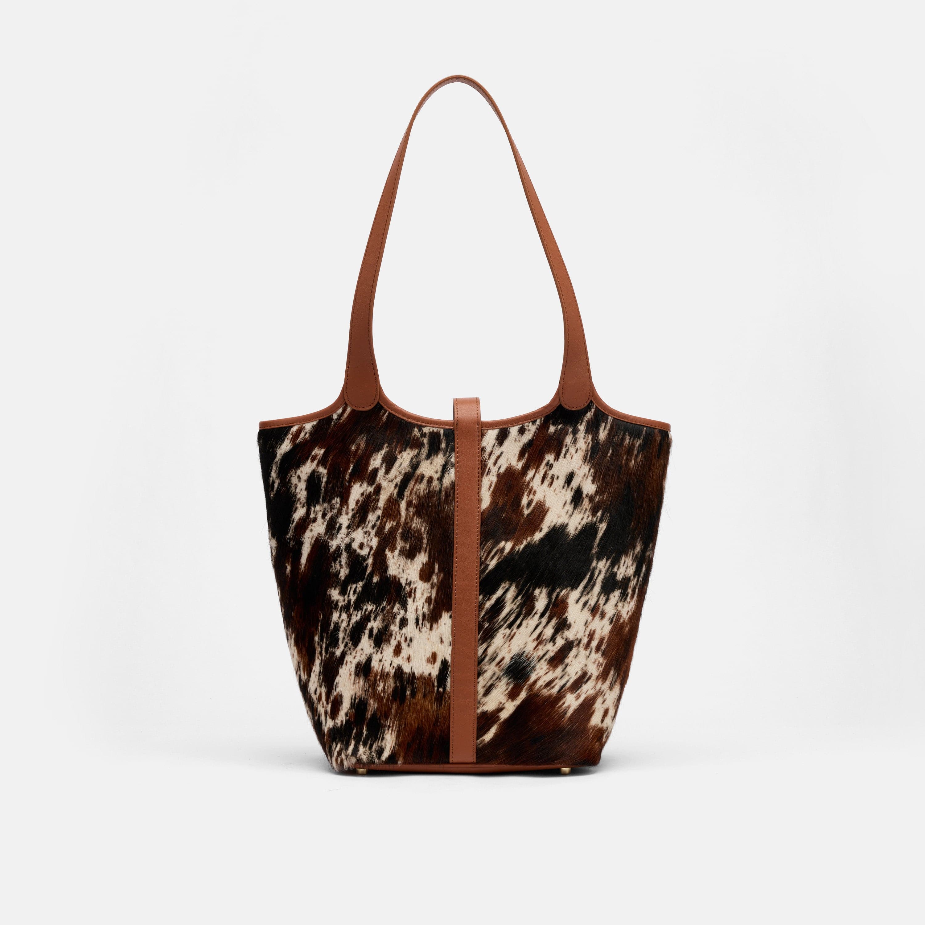 Mila Dark Horse Pony Hair Tote Bag