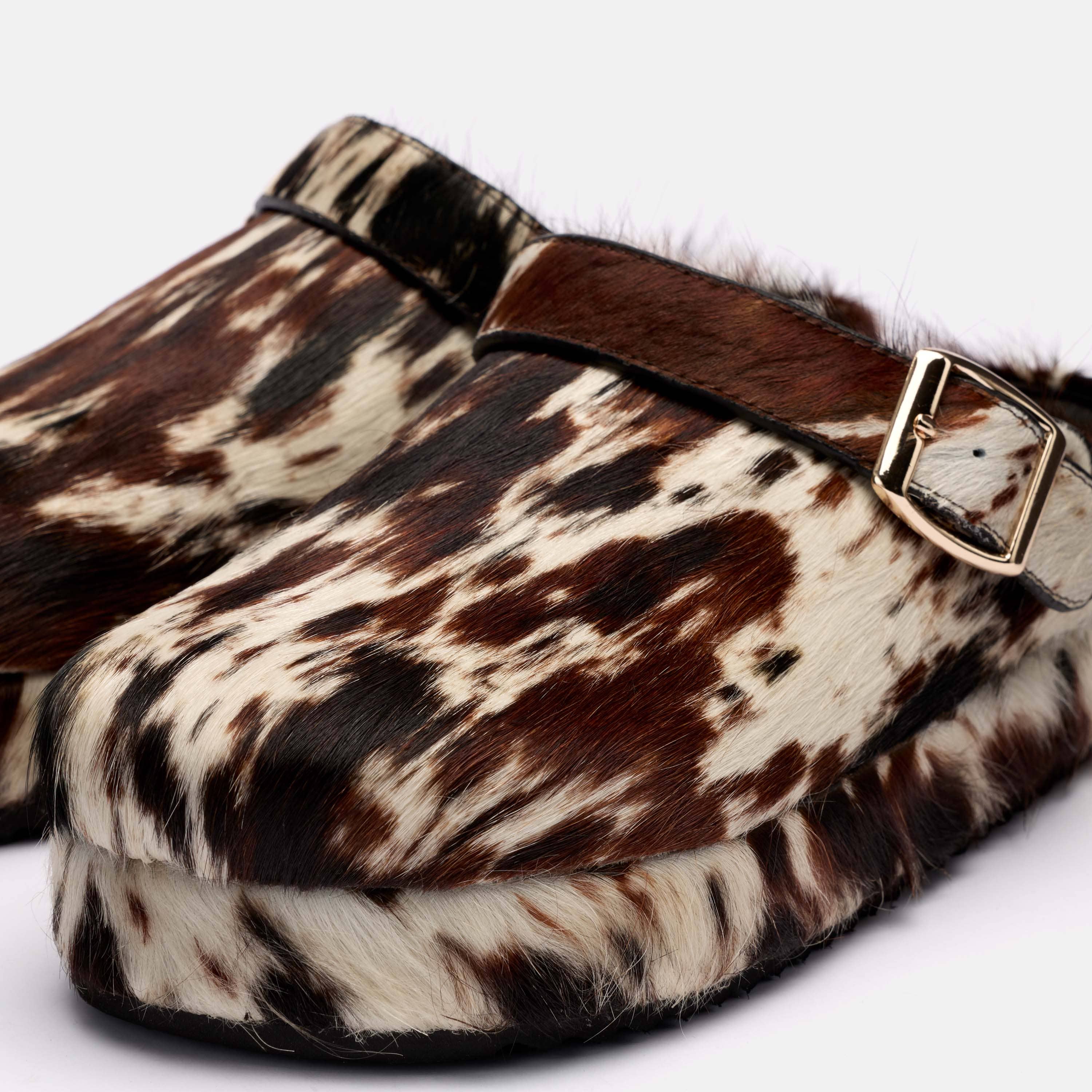 Ms. Clark Dark Horse Platform Clog × Derria Underwood