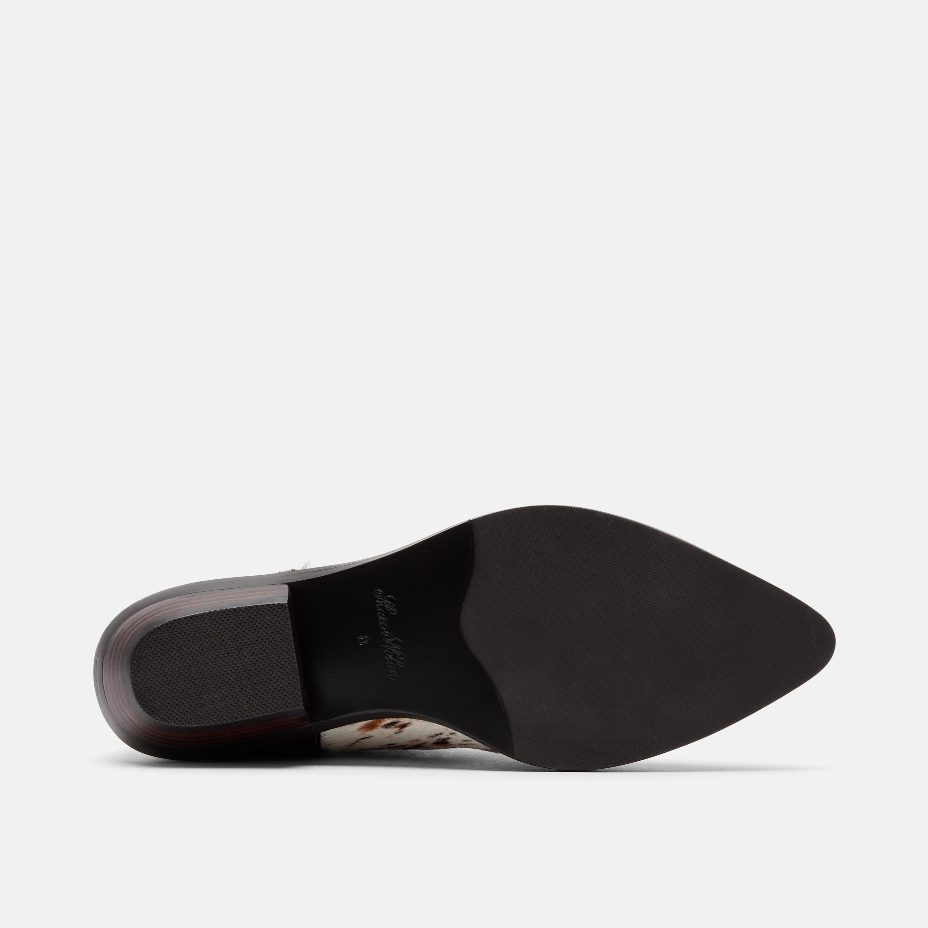 Savannah Tiger Horse Pony Hair Ankle Boots