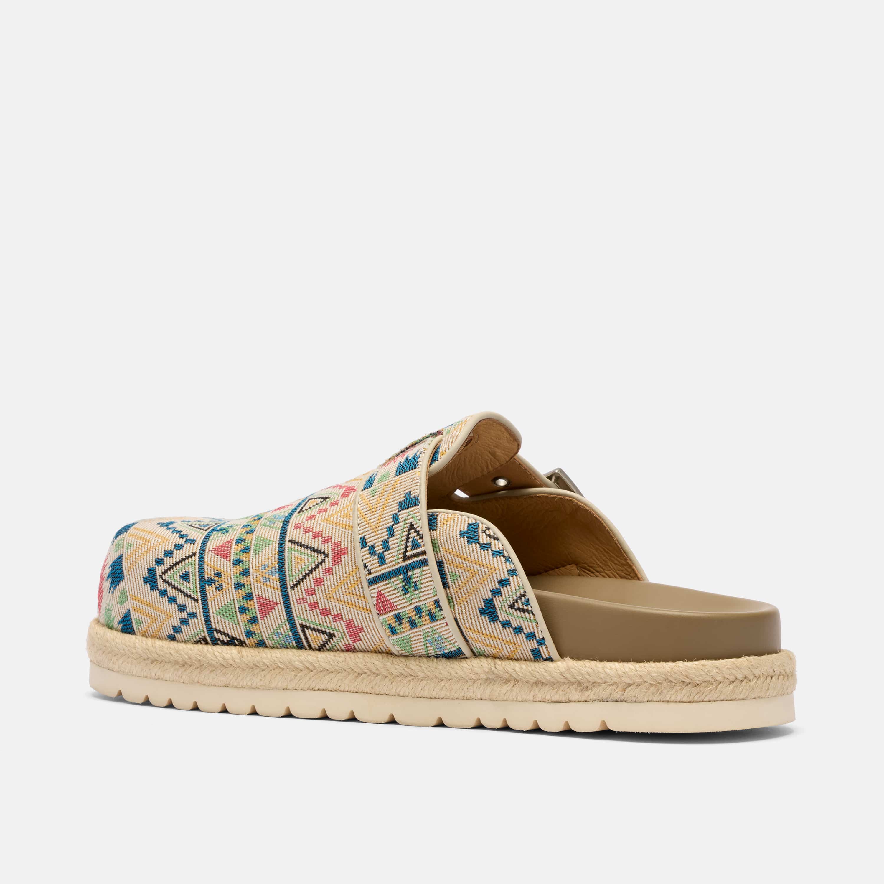 Shiloh Desert Dahlia Loafer Mules
