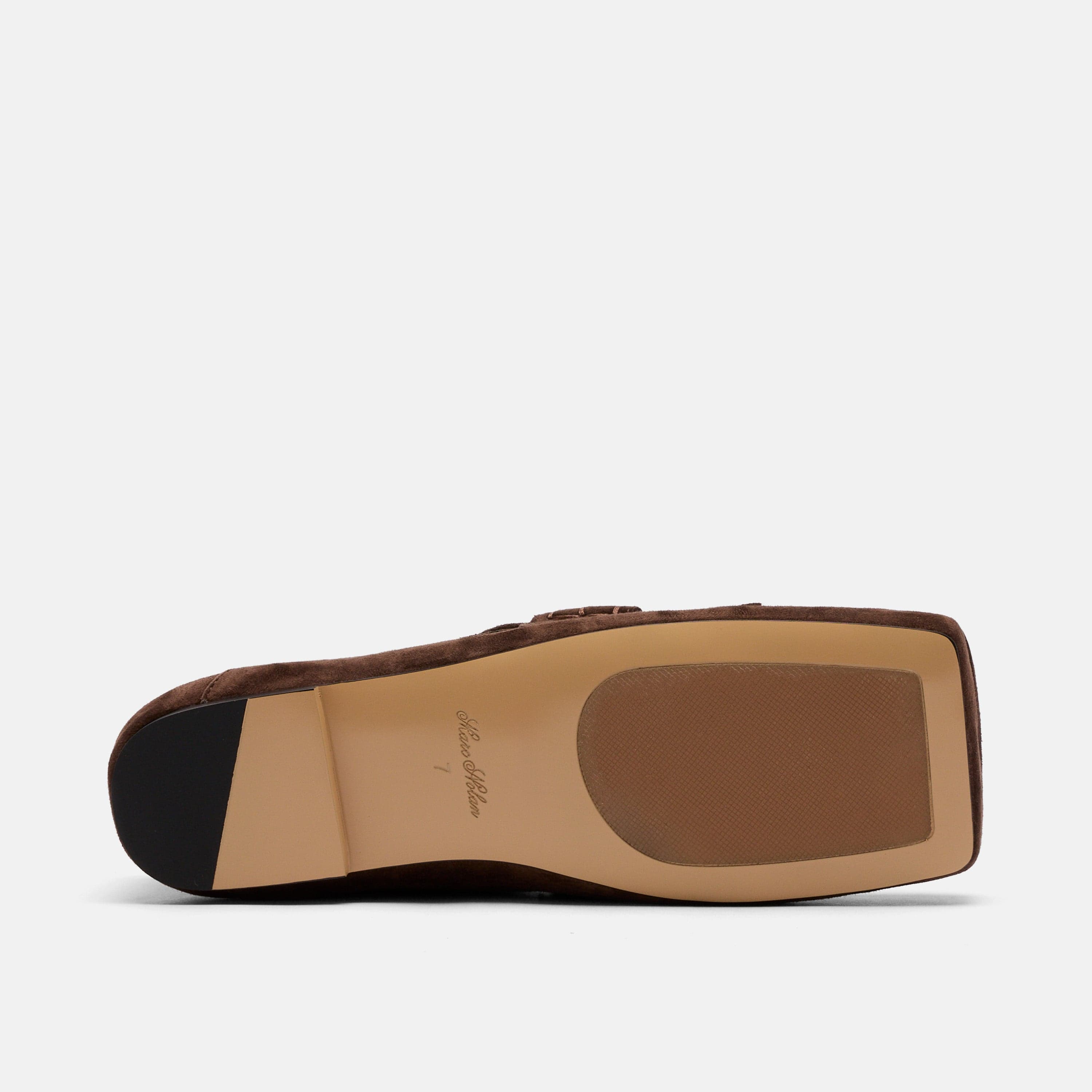 Simone Chocolate/Raffia Suede Tassel Loafers