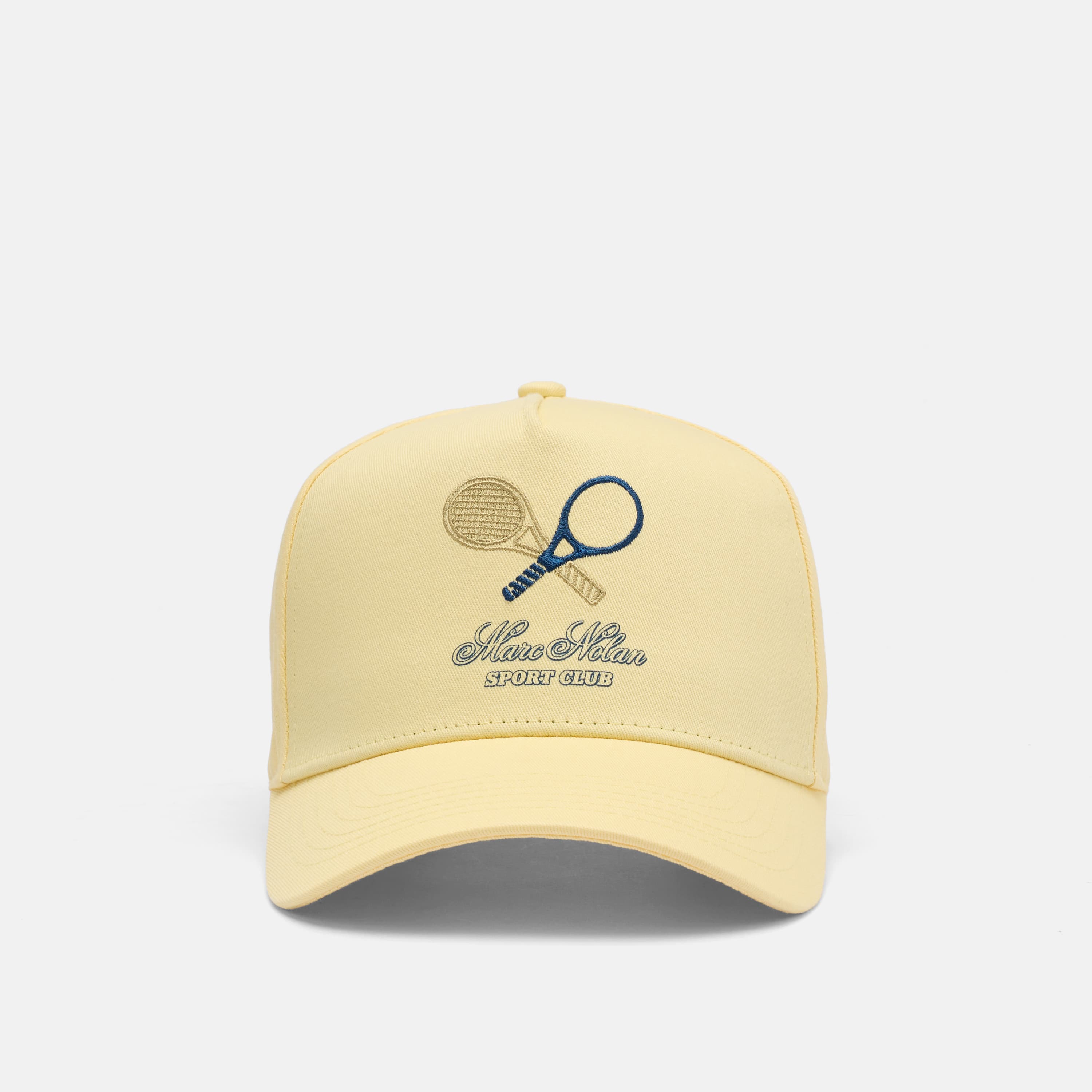 Marc Nolan Tennis Logo Hat - Yellow