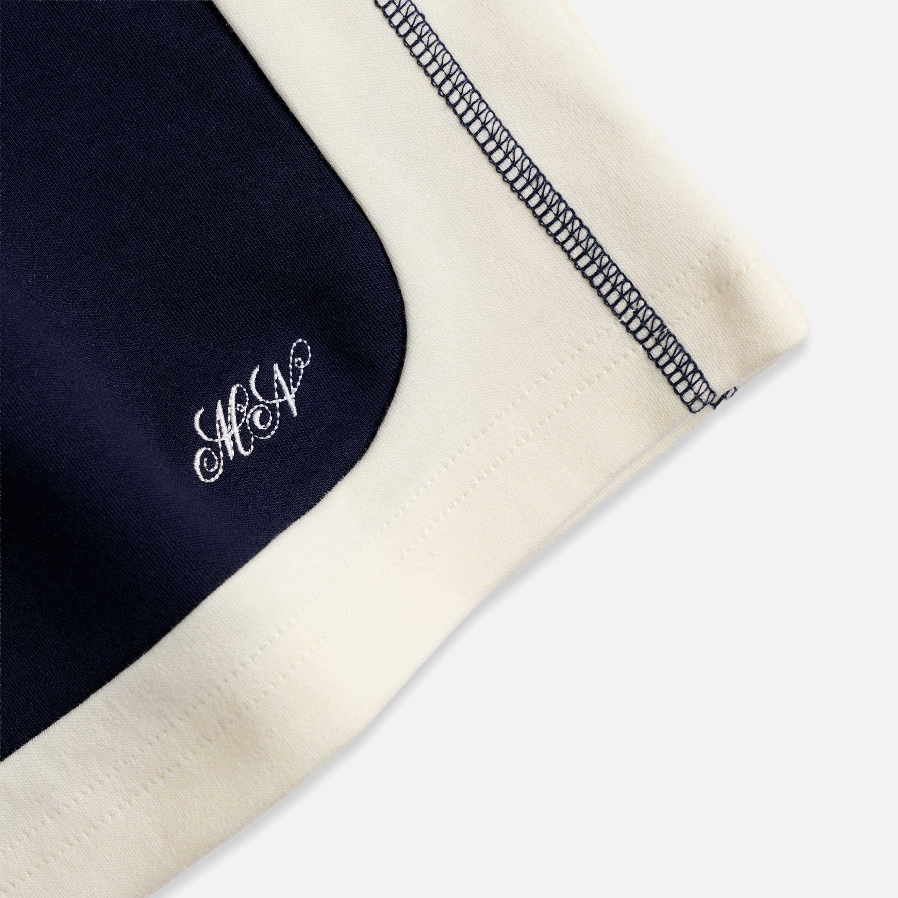 Tennis Shorts - Navy/White
