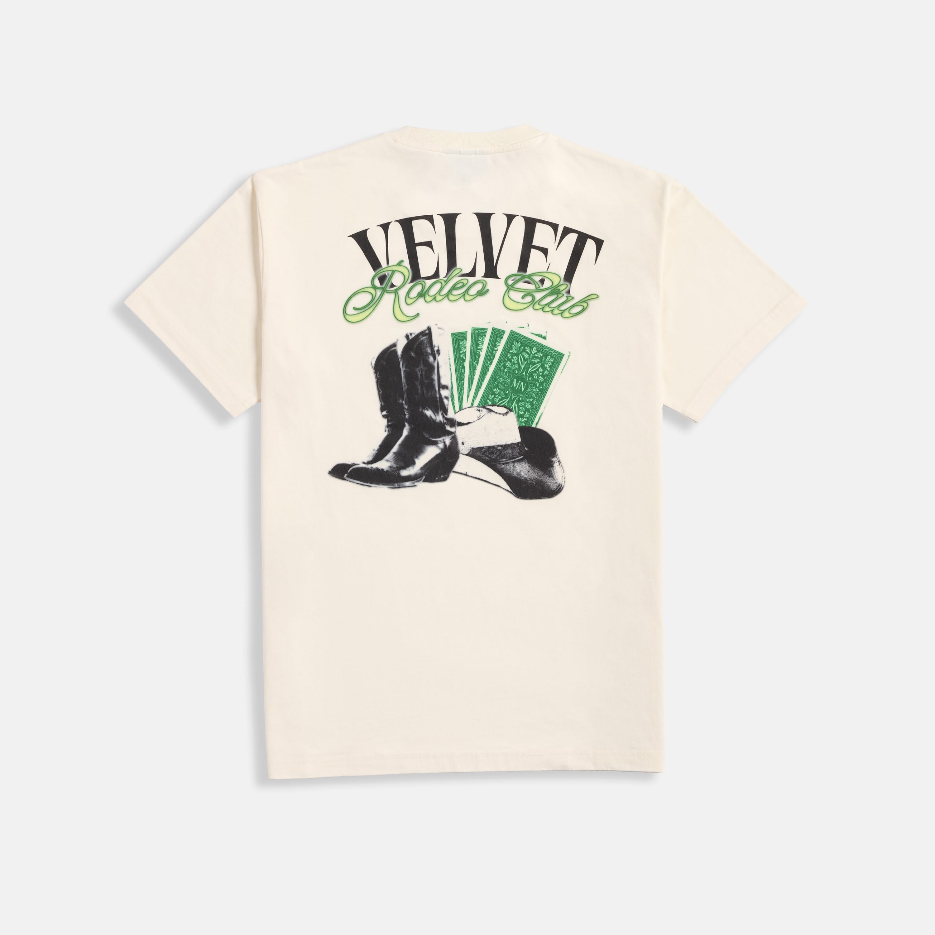 Velvet Rodeo Club Tee - Cream