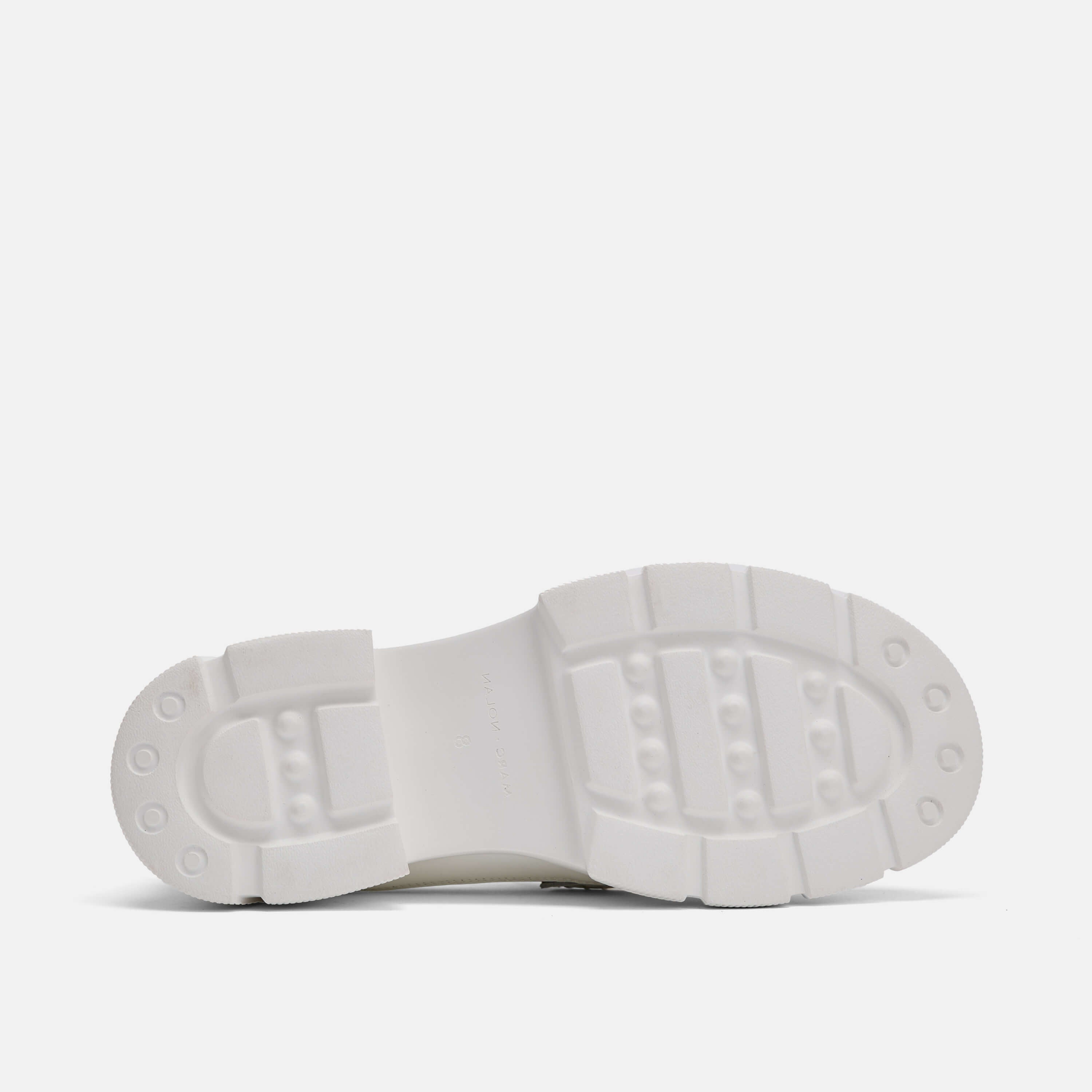 womens white lug penny loafers