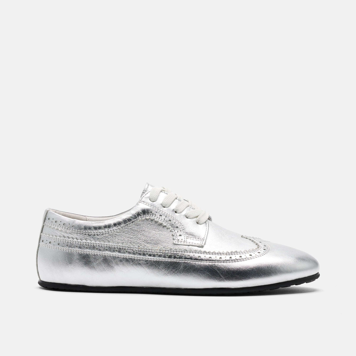 Alexander Leather Ballerina Longwing Sneakers