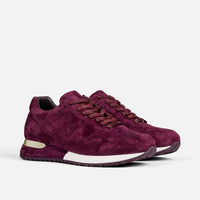 Ash Amethyst Purple Leather Trainers