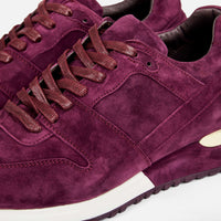 Ash Amethyst Purple Leather Trainers