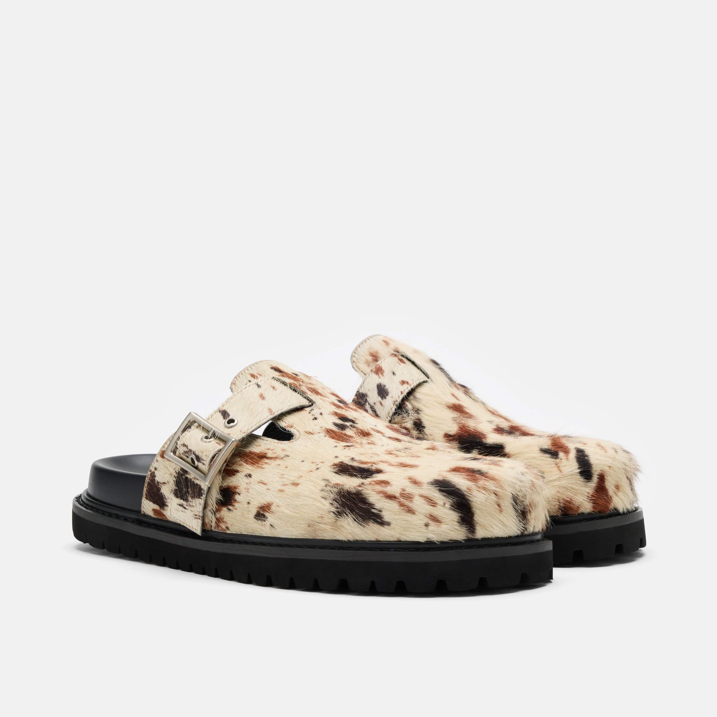 Shiloh Appaloosa Loafer Mules