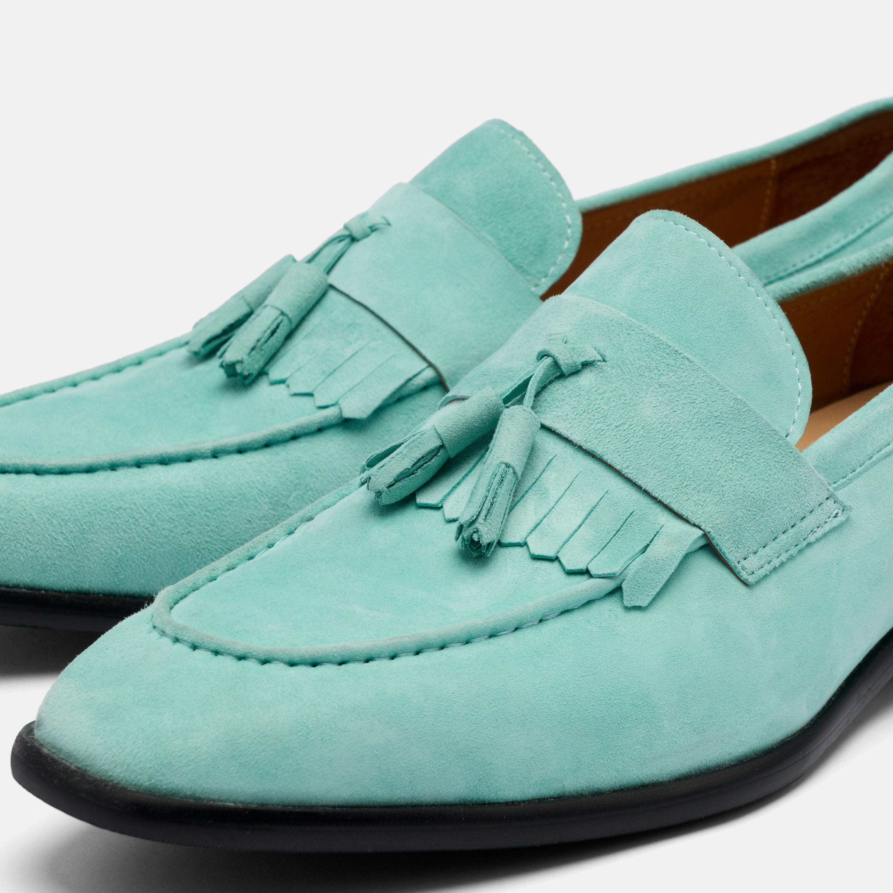 Stayfoxx The Astor Fifth Ave Suede Tassel Loafers