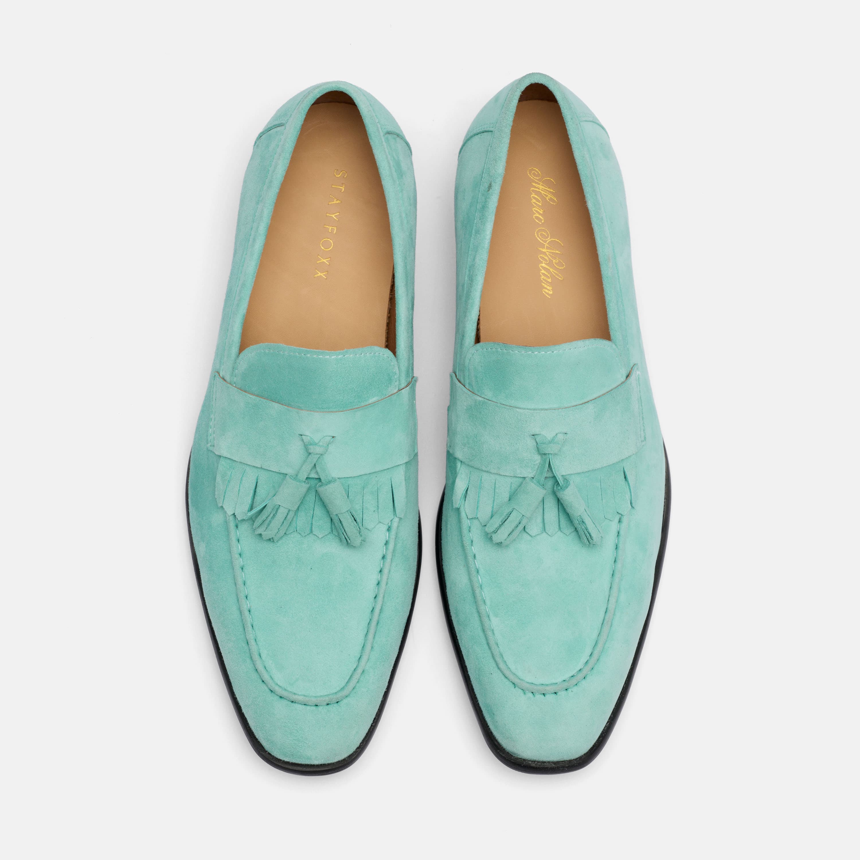 Stayfoxx The Astor Fifth Ave Suede Tassel Loafers