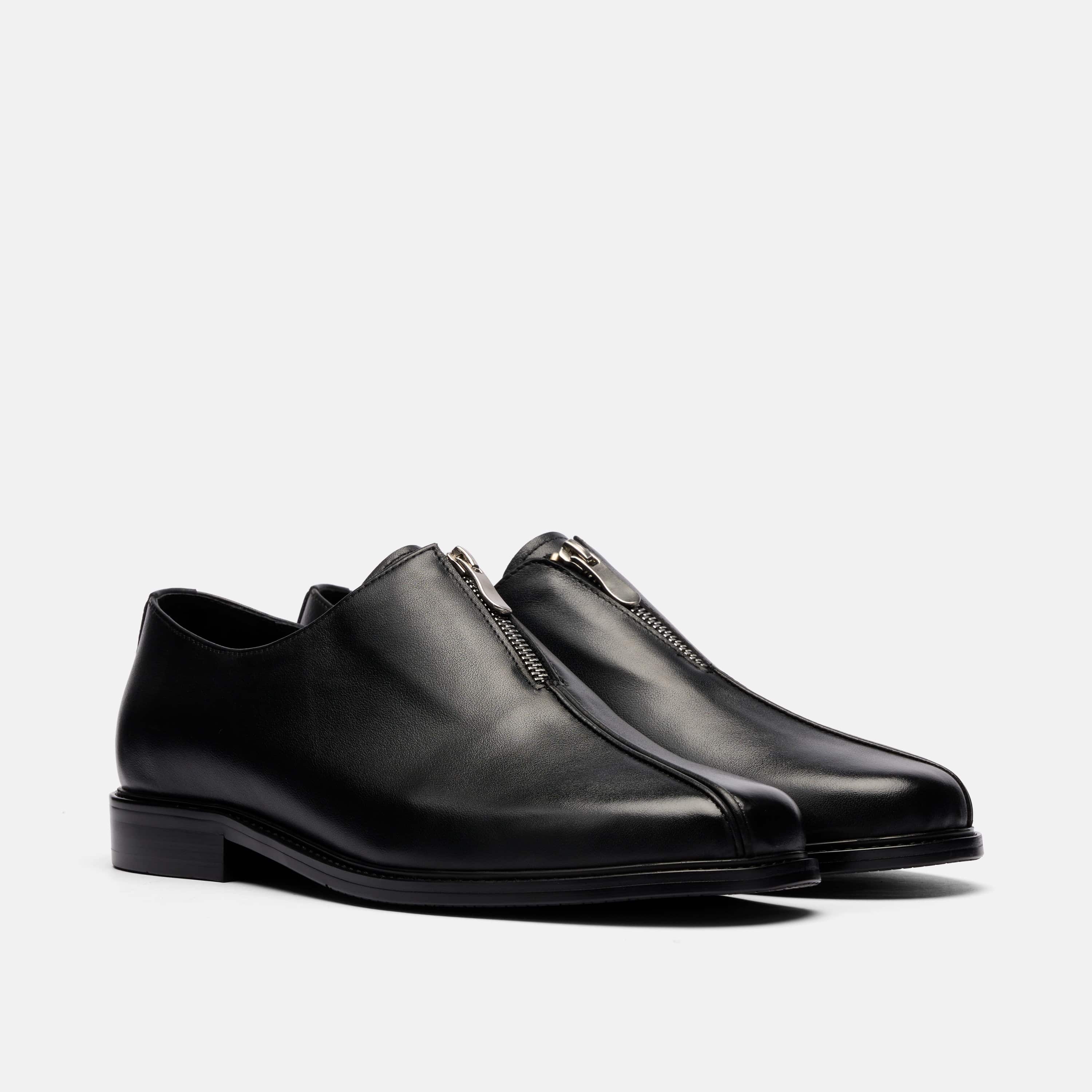 Axe by Nikko Washington — Black Zip Oxford