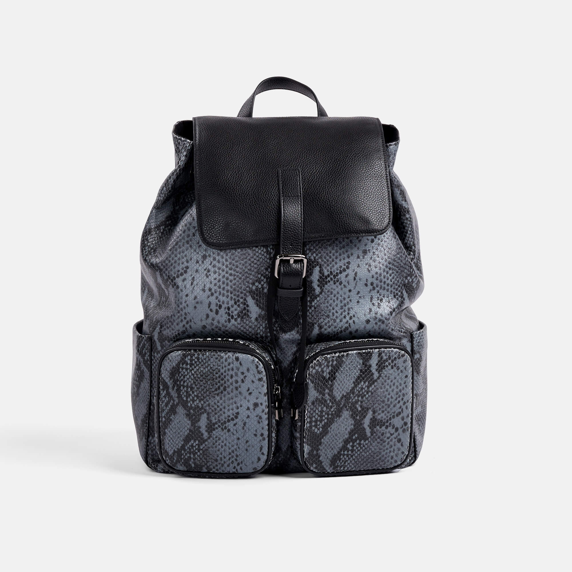 Mens Black Leather Backpack: OC PACK – Officine Creative USA