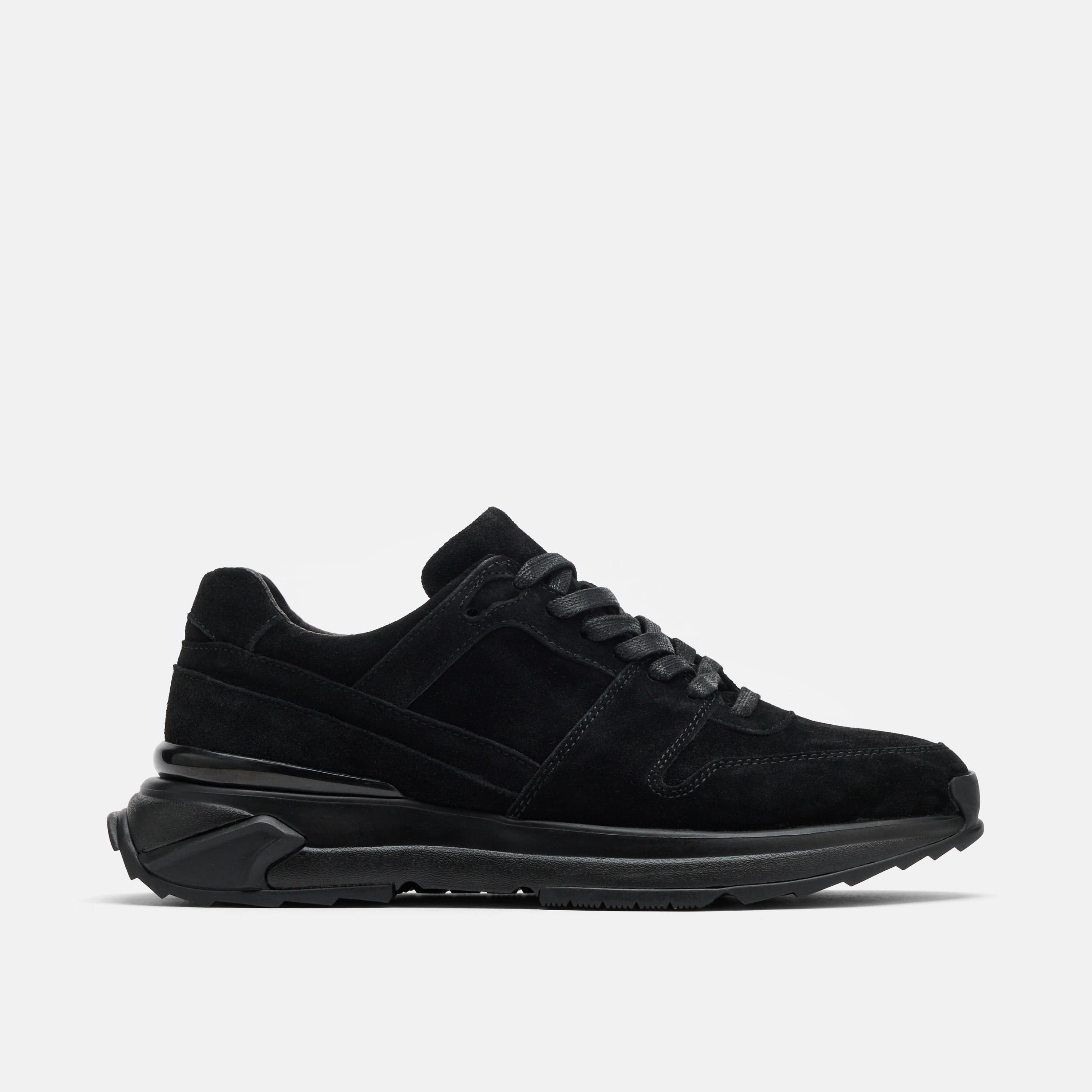 Ronnie Black Suede Sneakers