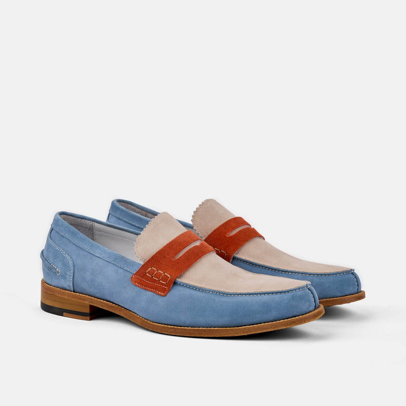 Marc Nolan Abe Suede Penny Loafers