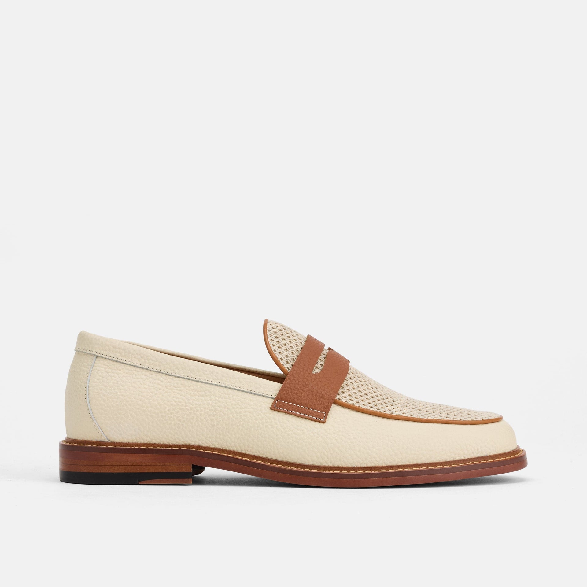 Calum Leather Penny Loafers