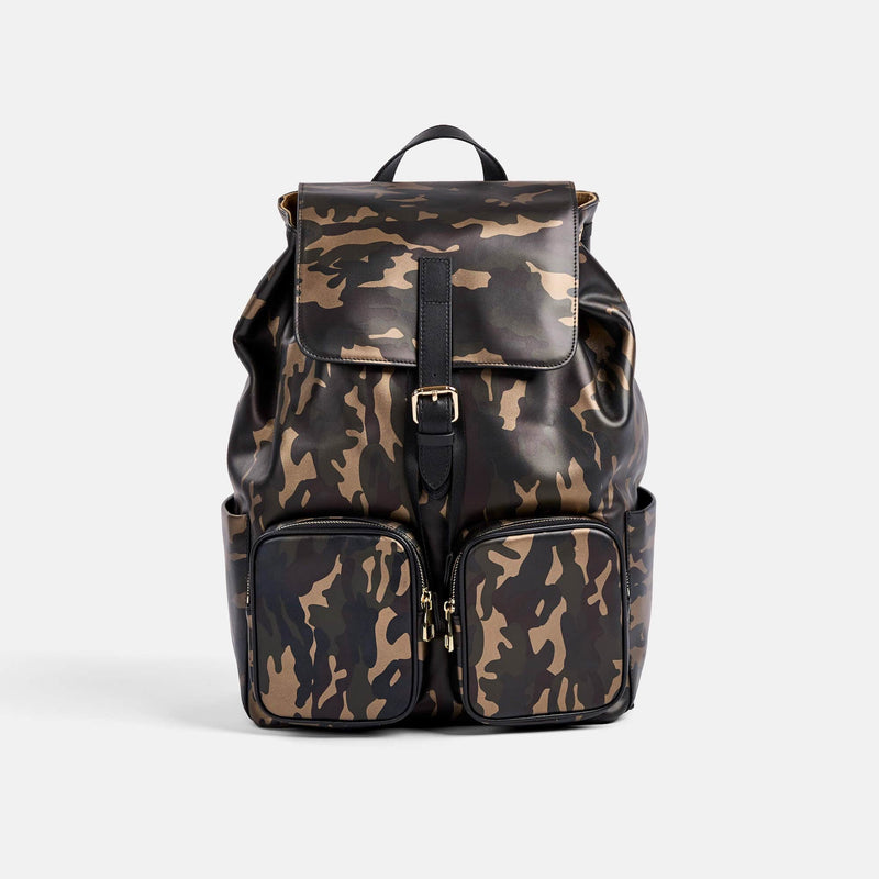 Womens Mini CAMO BACKPACK Mens Small Camouflage Sports Travel Pouch Bag  Rucksack | eBay