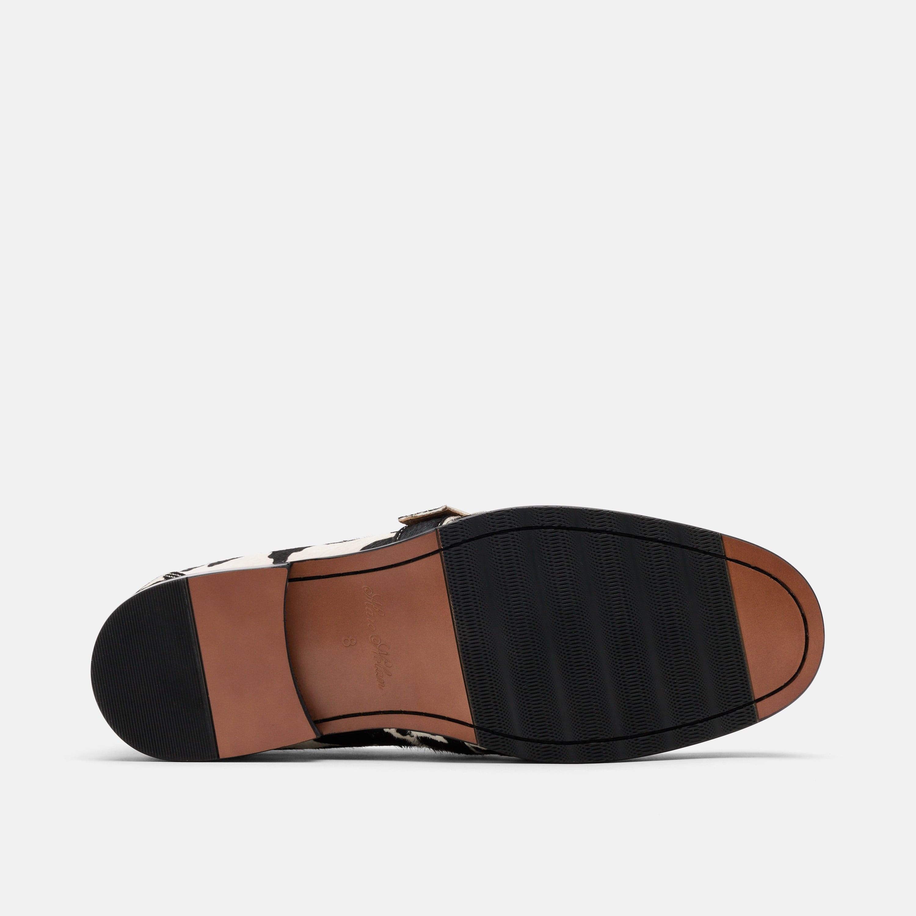 Cato Cowhide Buckle Loafers