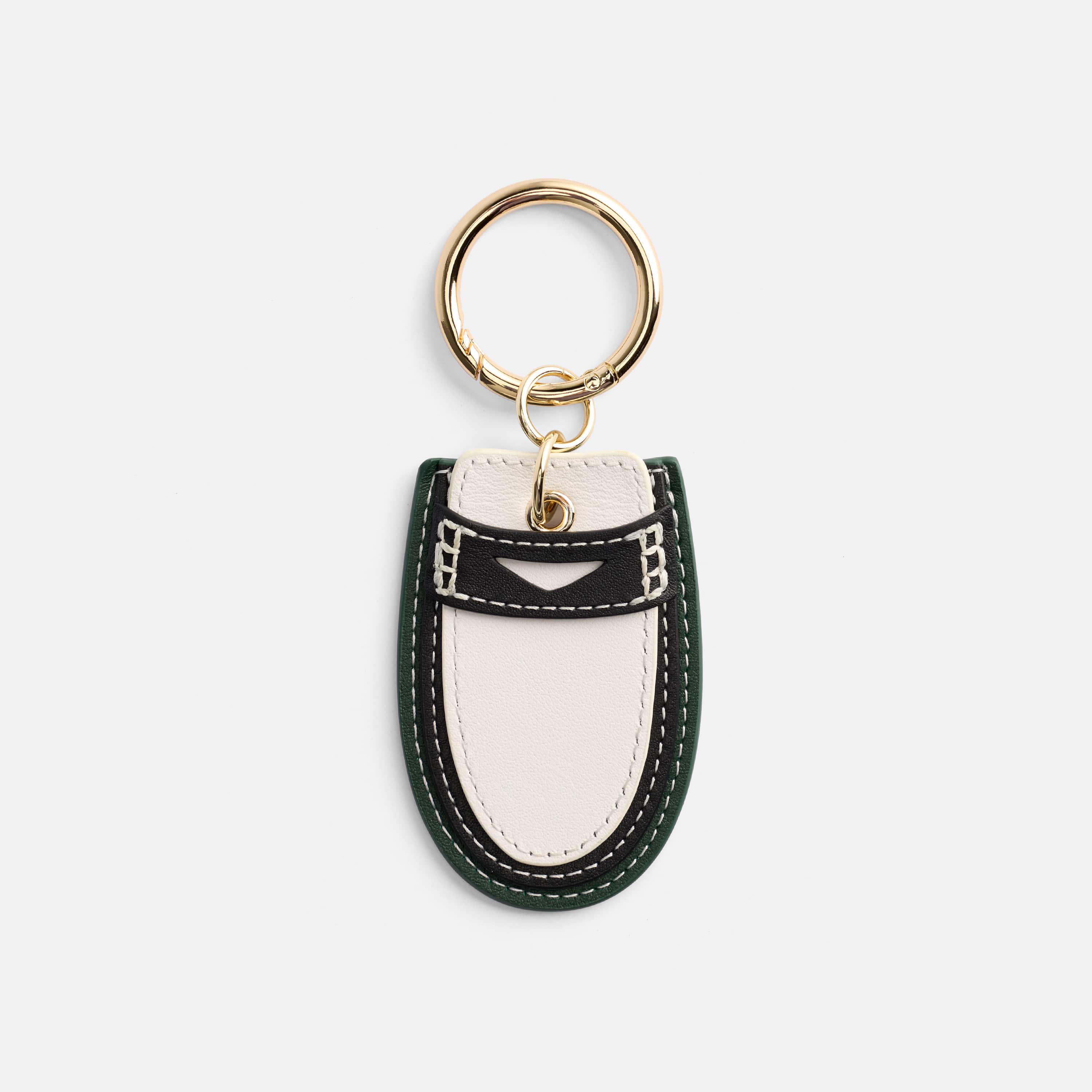 Marc Nolan Leather Bag Charm - Loafer