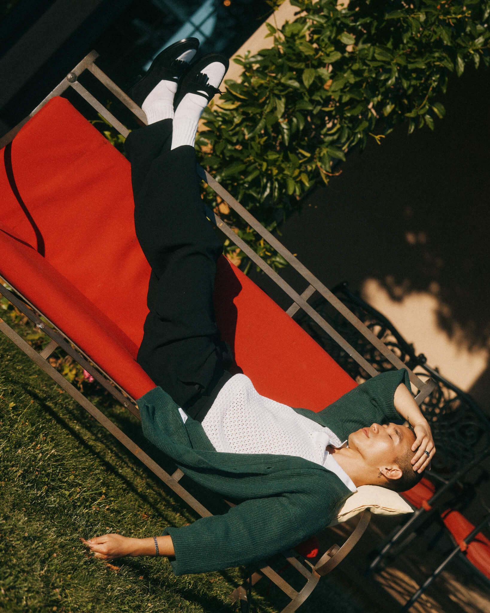 Clint Black/White Suede Kiltie Loafers