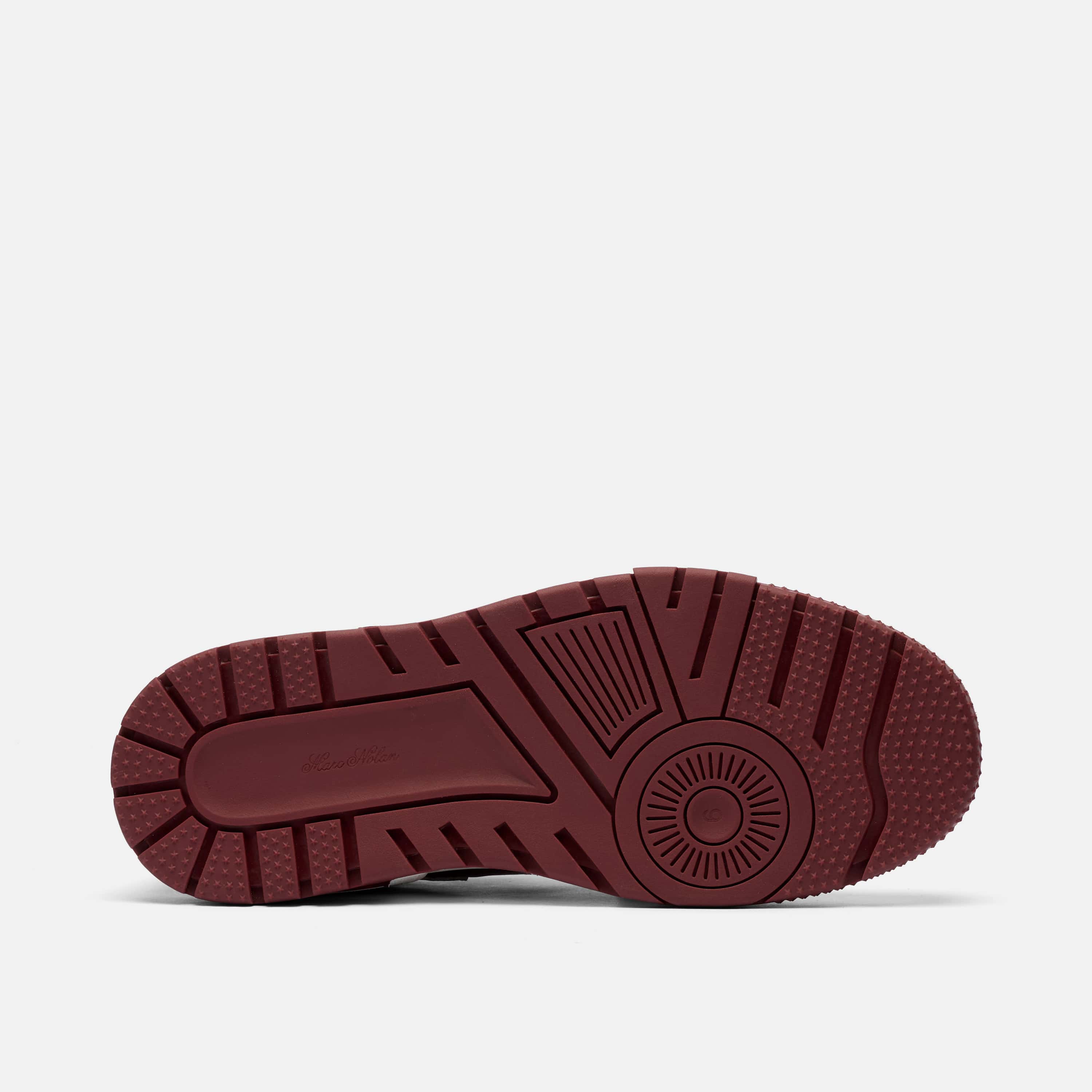 Women's Club Court Tennis Shoe - White/Burgundy