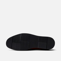 Palmer Cognac/Black Leather Monk Strap Sneakers