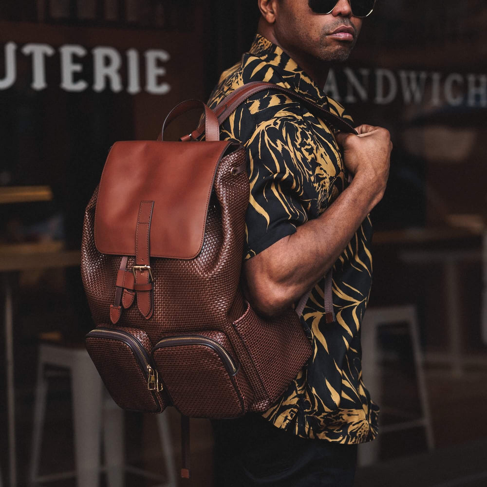 SOHO Badlands Leather Backpack - Marc Nolan