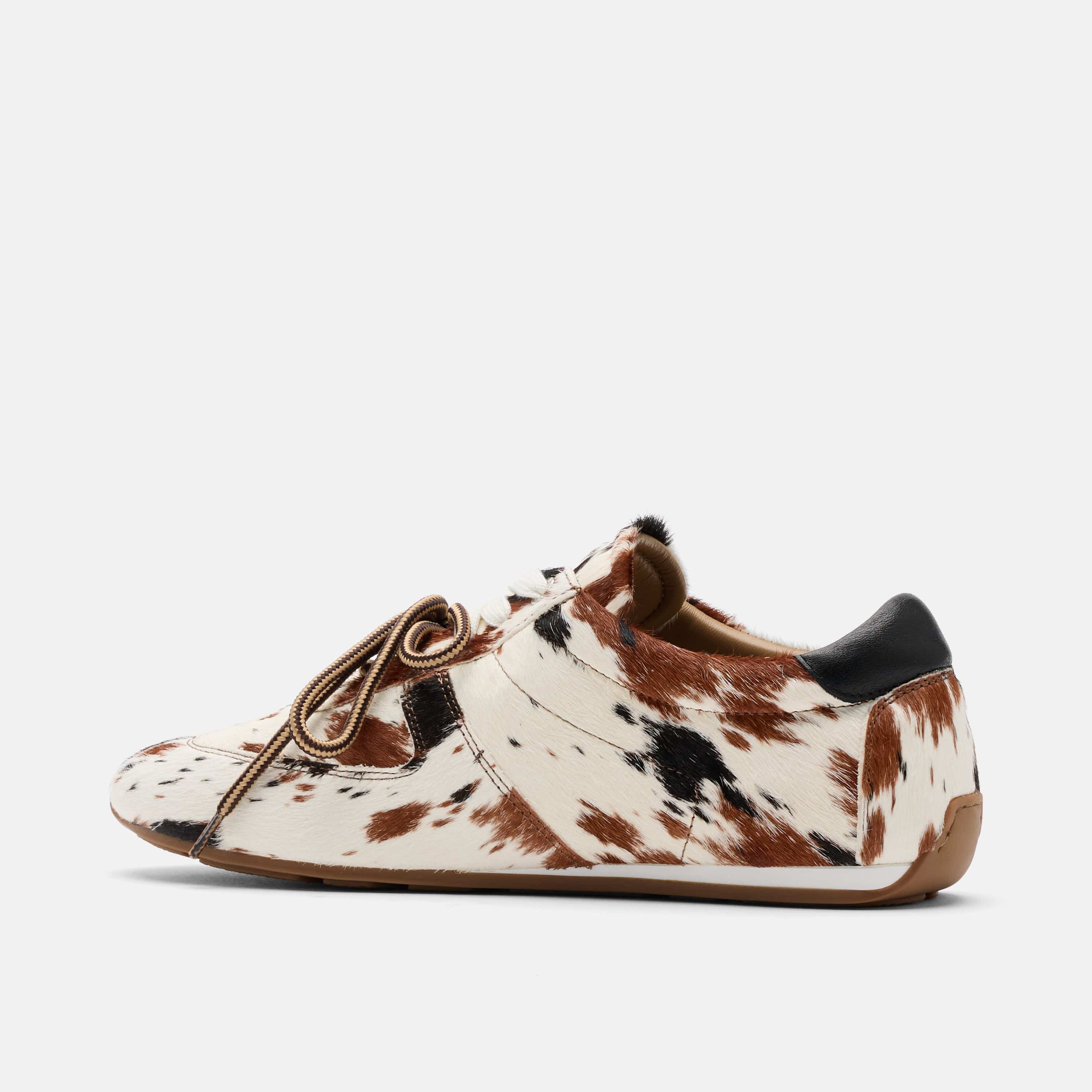 Colette Dark Horse Pony Hair Sneakers