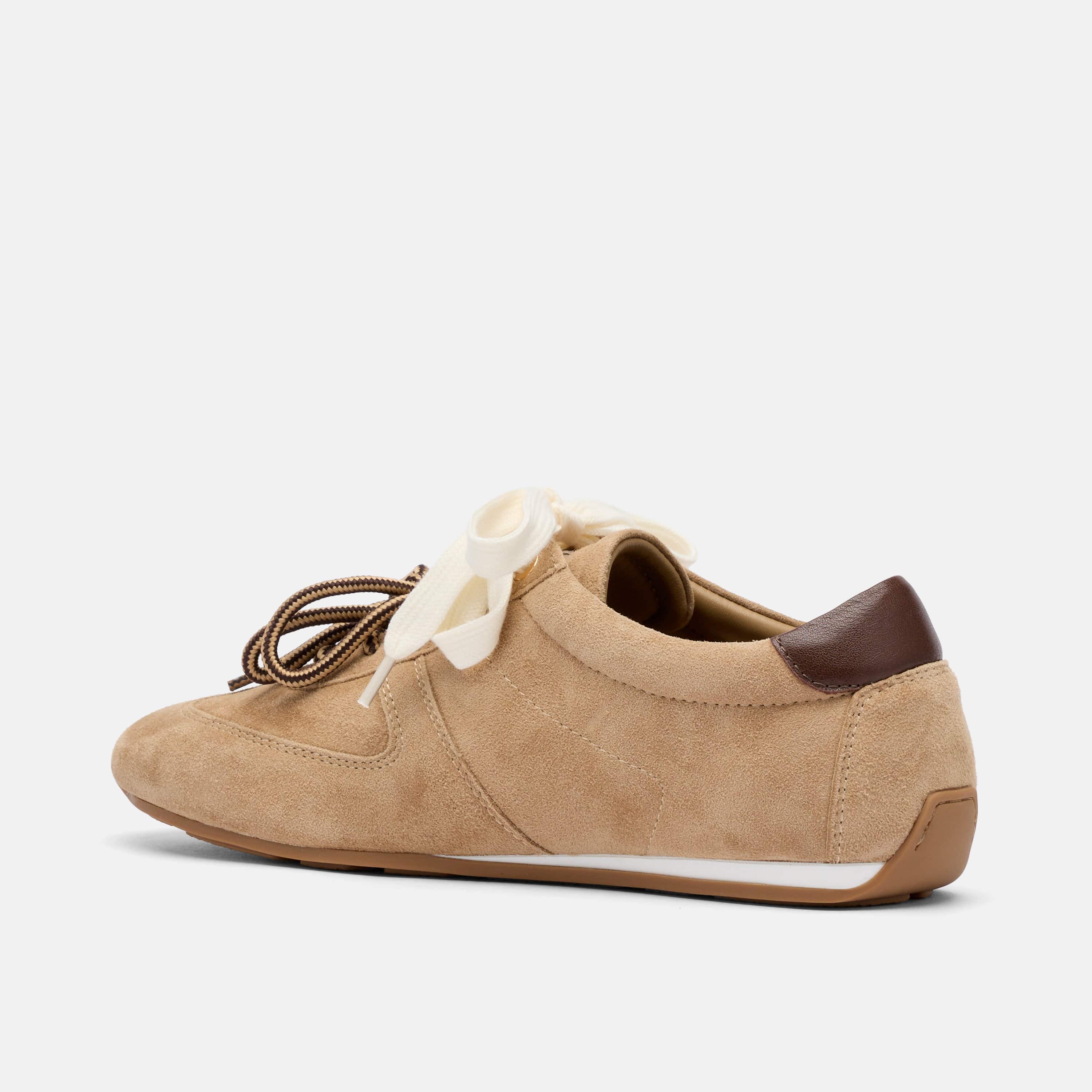 Colette Tan Suede Sneakers