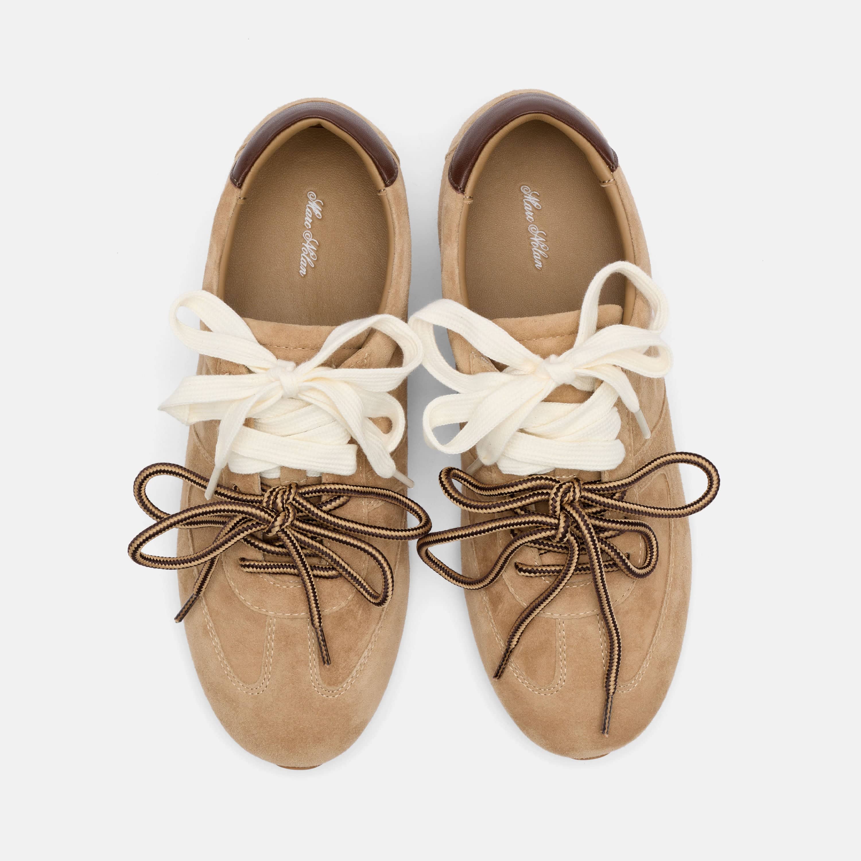 Colette Tan Suede Sneakers