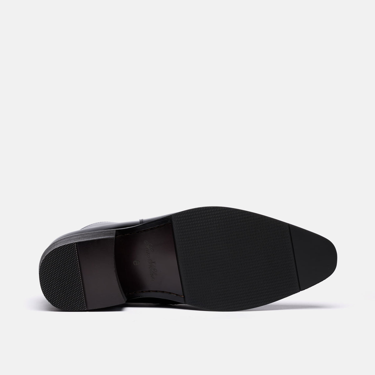 Dante Black Patent Leather Chelsea Boots