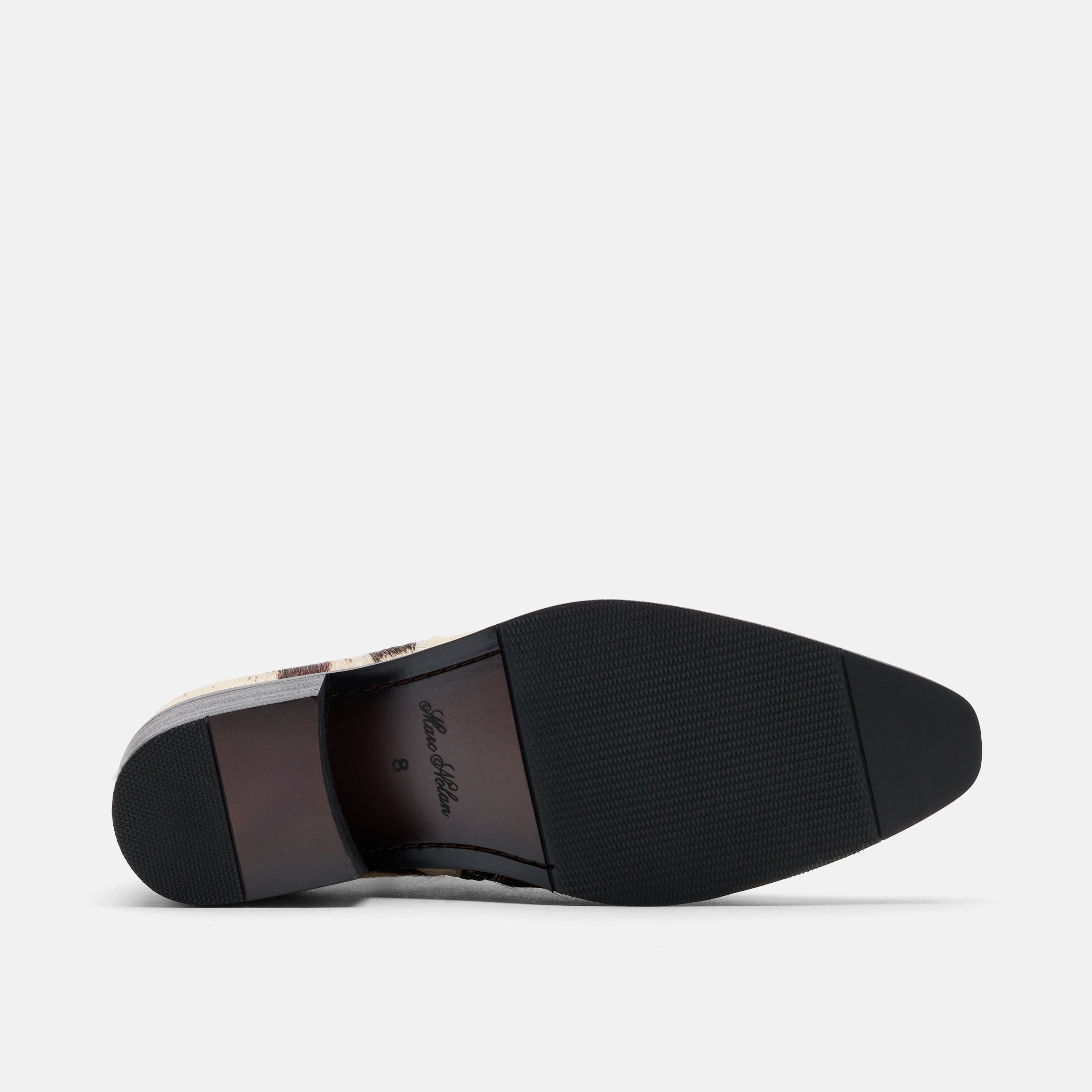 Dante Tiger Horse Pony Hair Chelsea Boots