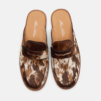 Del Mar Dark Horse Loafer Mules
