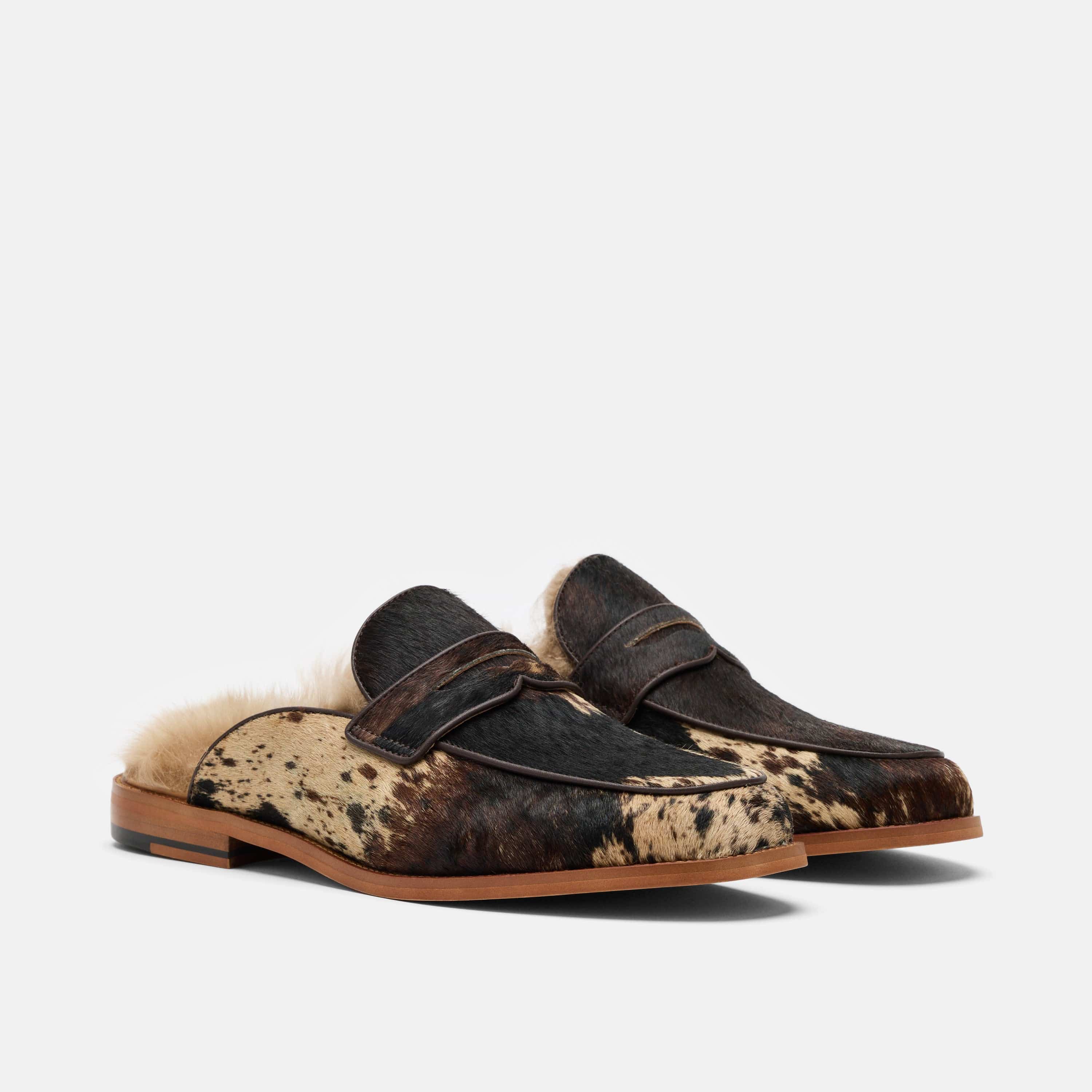 Del Mar Dark Horse Loafer Mules